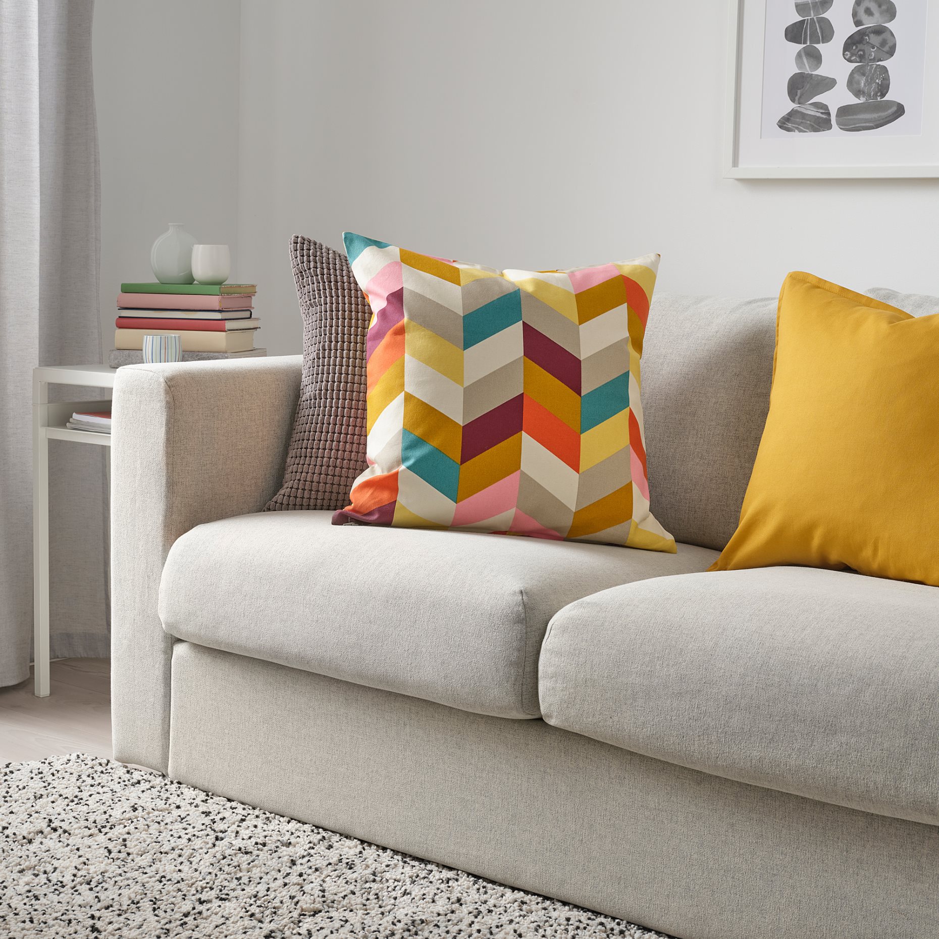HANNELISE, cushion, 50x50 cm, 104.650.51
