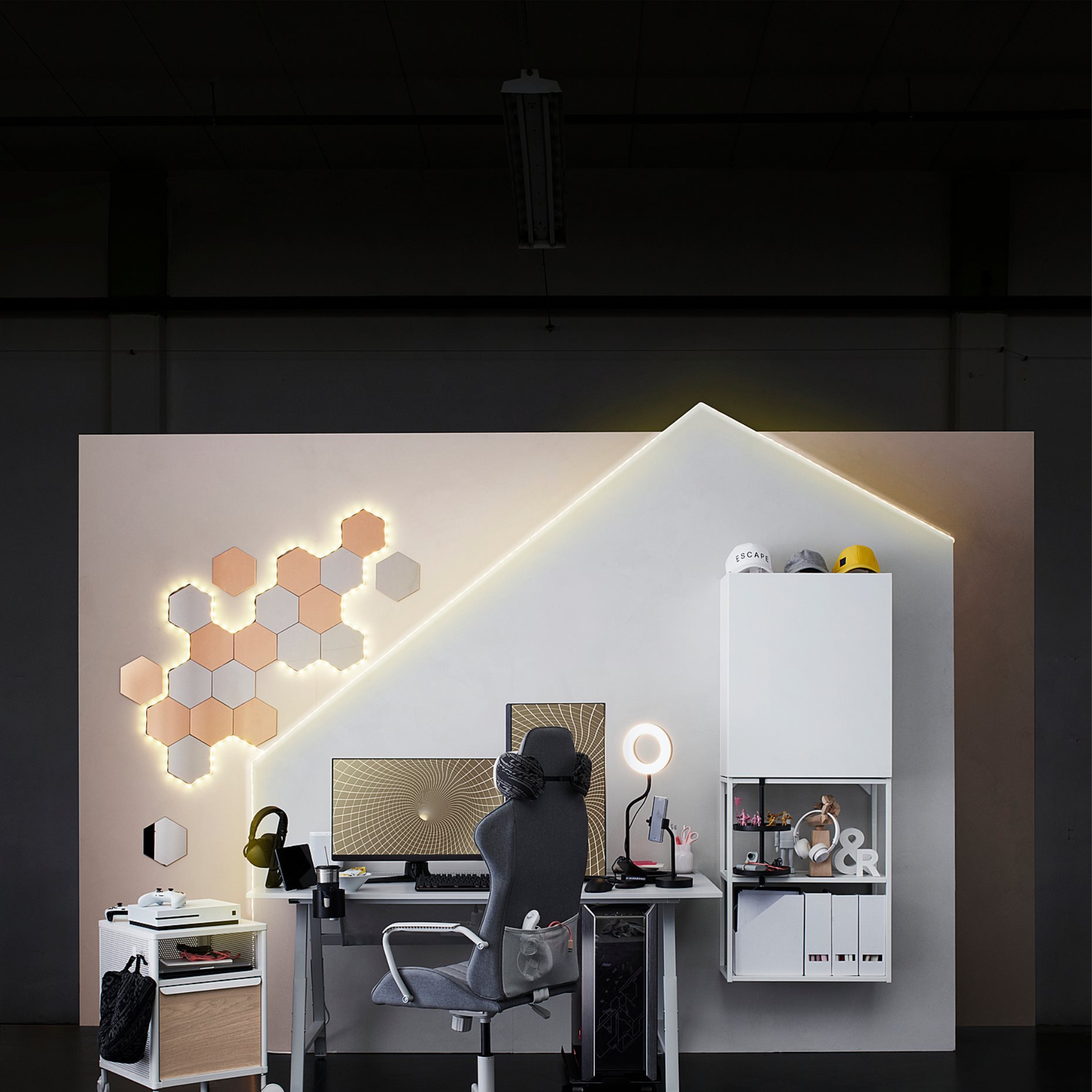 UTESPELARE, gaming chair, 105.076.21