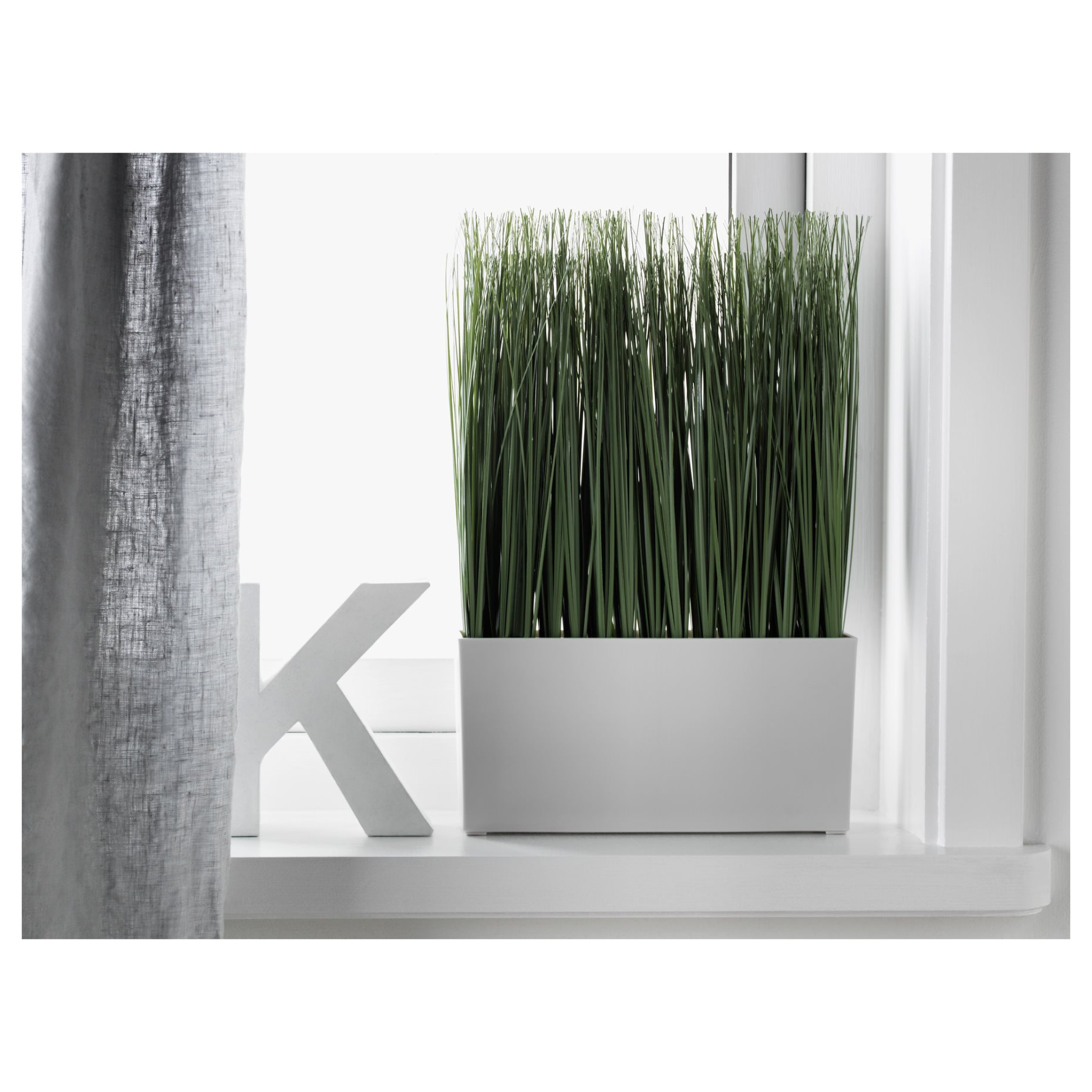 FEJKA, artificial potted plant with pot in/outdoor/ grass, 105.084.56