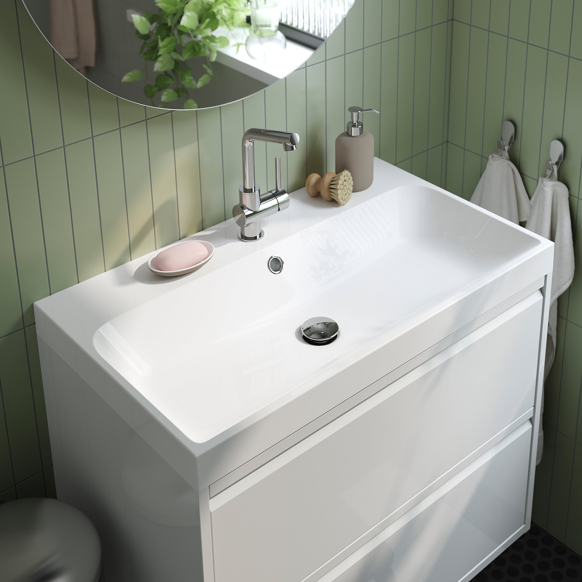 LUNDSKÄR, wash-basin mixer tap, 105.327.34