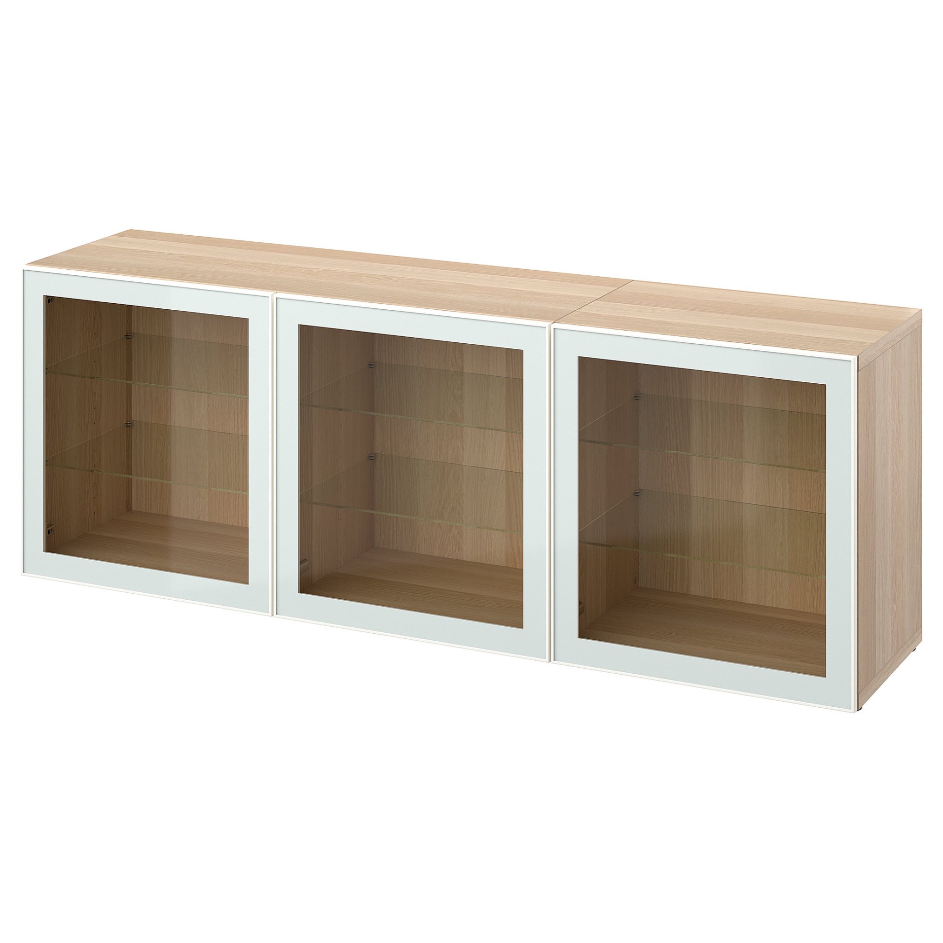 BESTÅ, storage combination with doors, 180x42x65 cm, 194.888.21