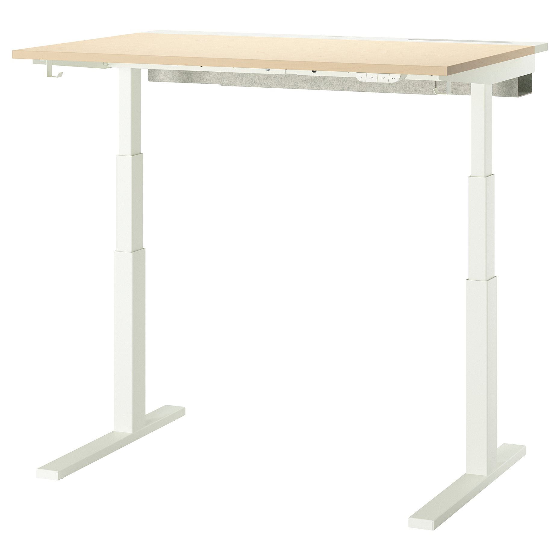 MITTZON, desk sit/stand/electric, 120x80 cm, 195.139.53