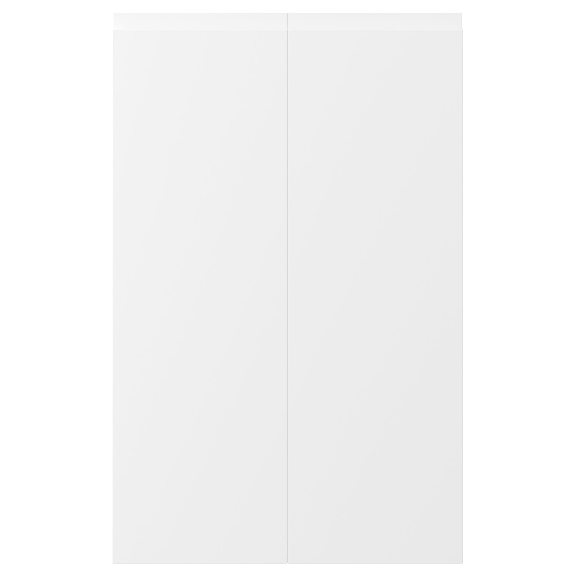 VOXTORP, 2-piece door for corner base cabinet set/left-hand, 25x80 cm, 202.731.84