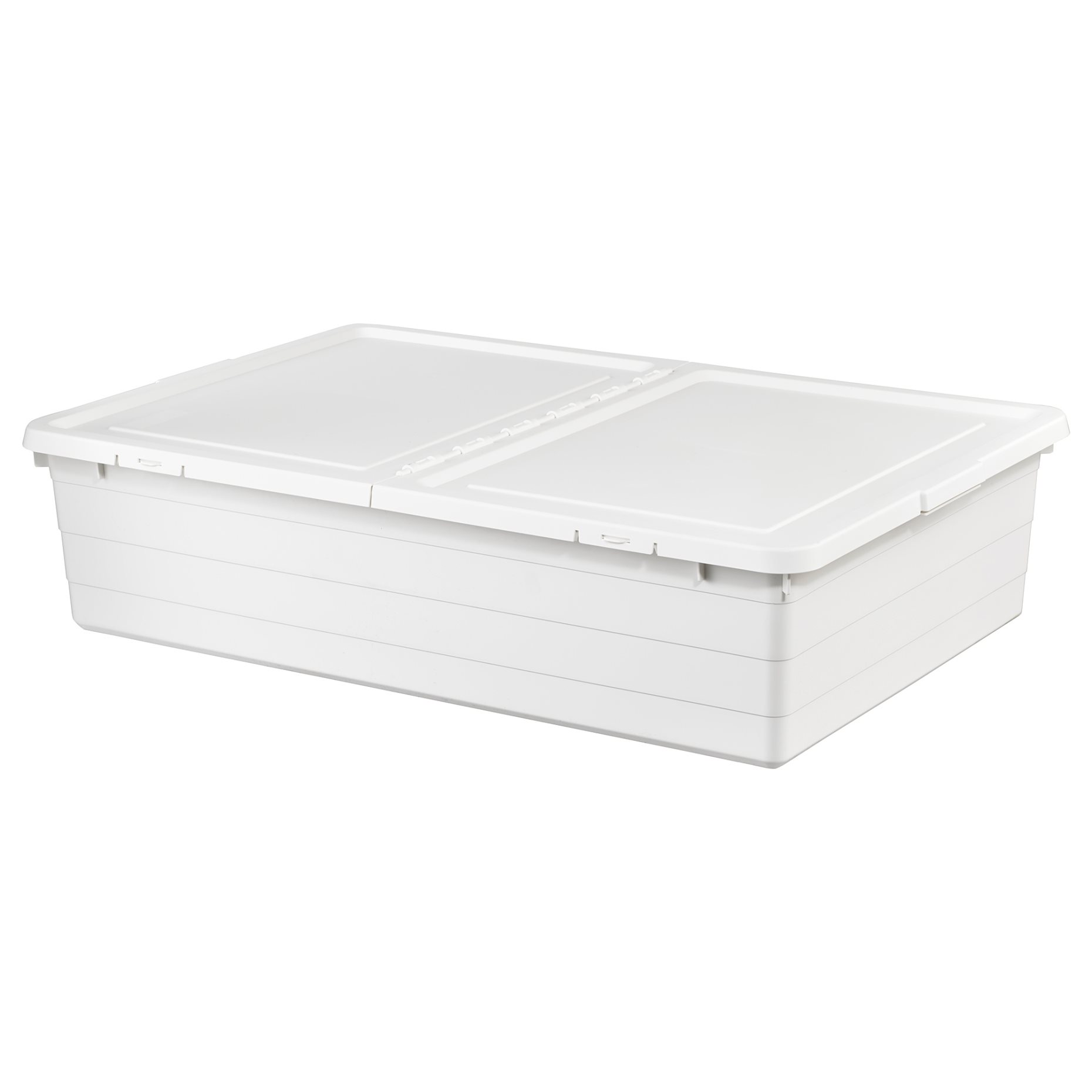 SOCKERBIT, storage box with lid, 50x77x19 cm, 204.115.24