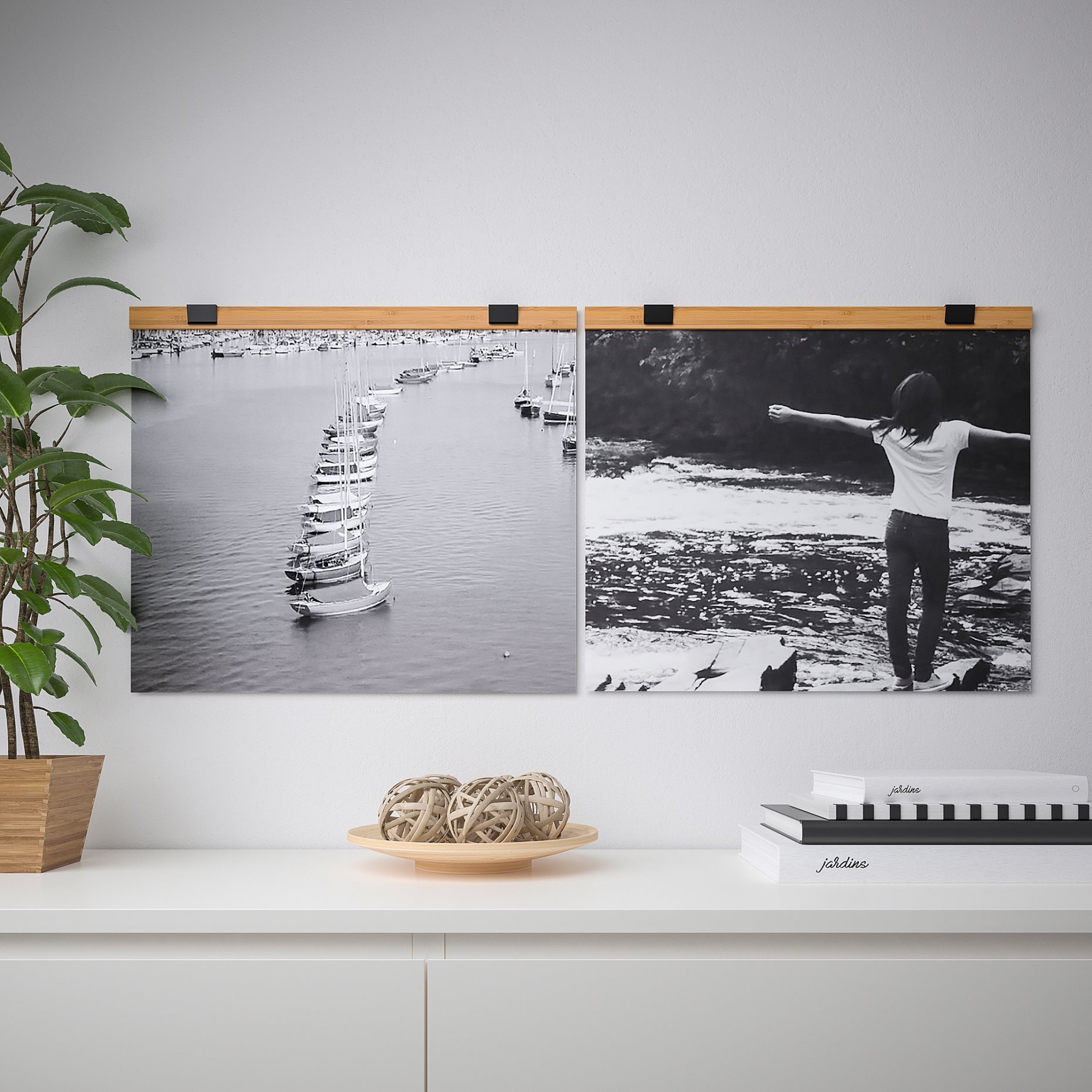 VISBÄCK, poster hanger, 61 cm, 204.217.64