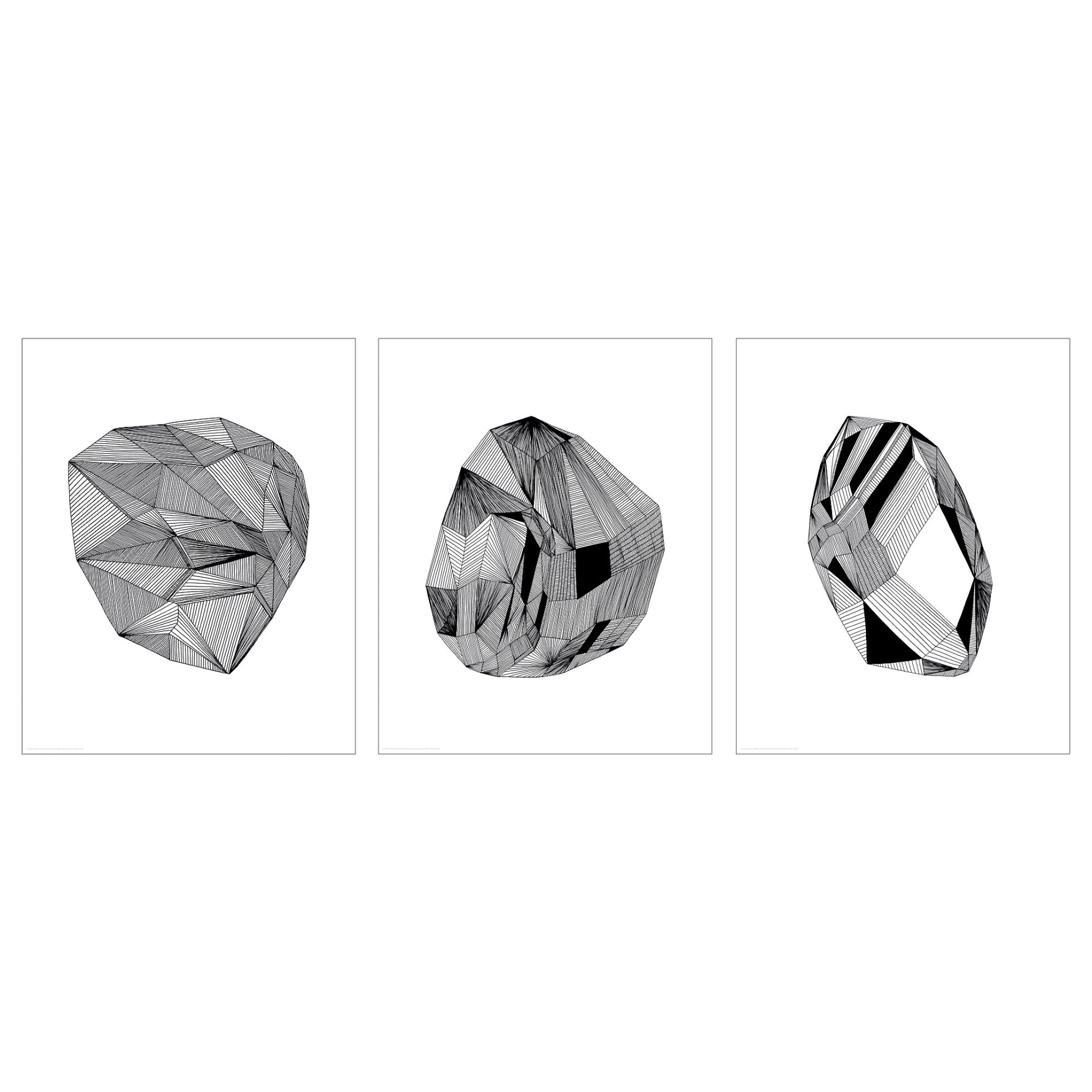 BILD, poster/Jewels/3 pack, 40x50 cm, 204.321.64