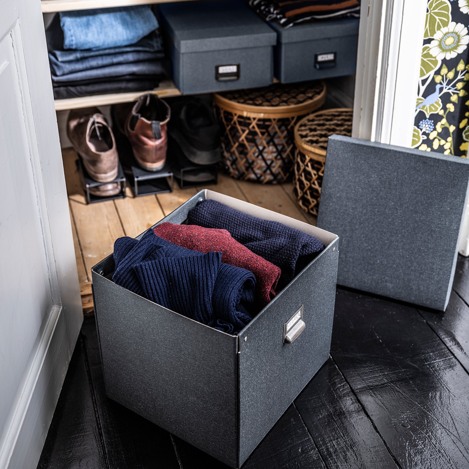 TJOG, storage box with lid, 32x31x30 cm, 204.776.71