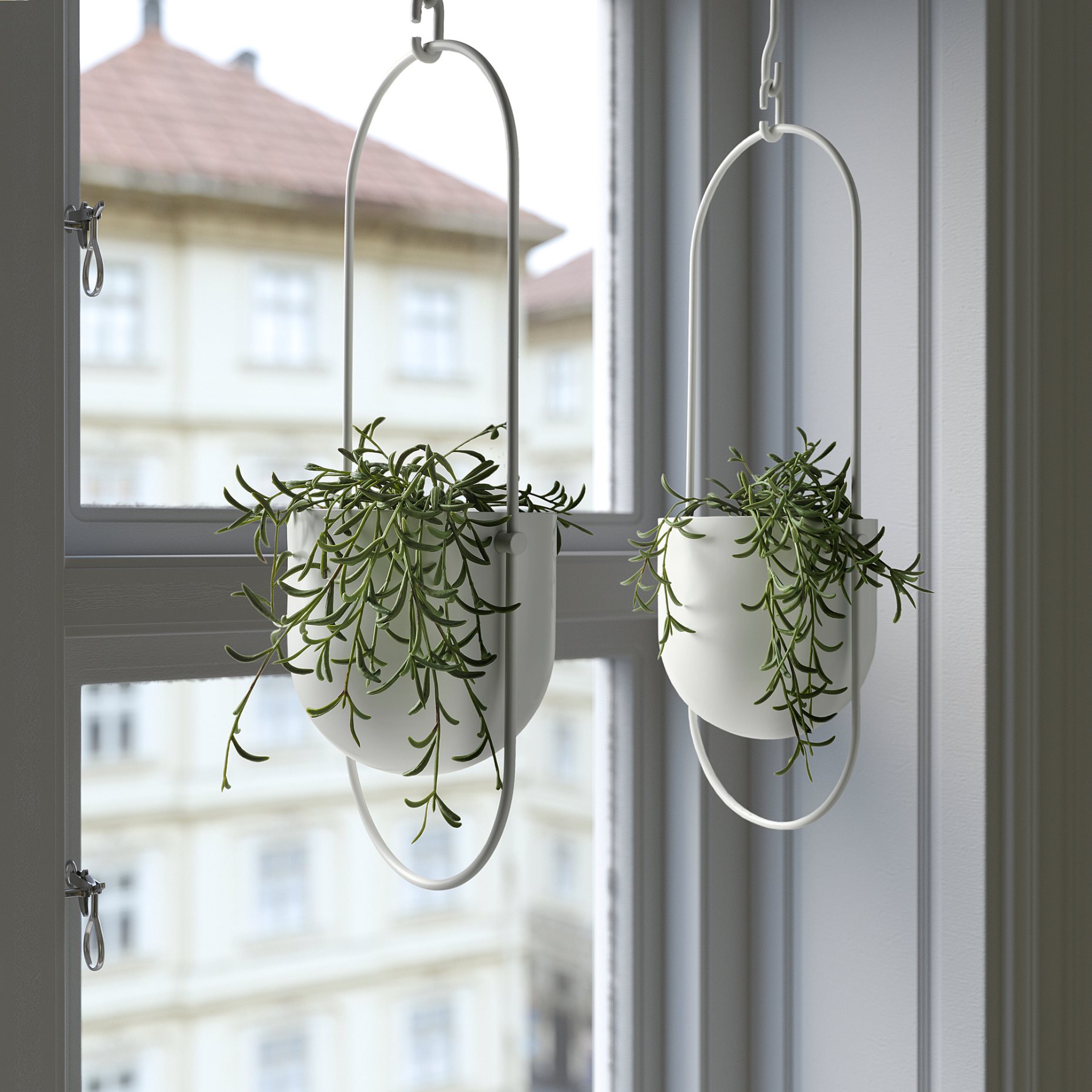 FEJKA, artificial potted plant in/outdoor/string of bananas hanging, 9 cm, 205.084.08