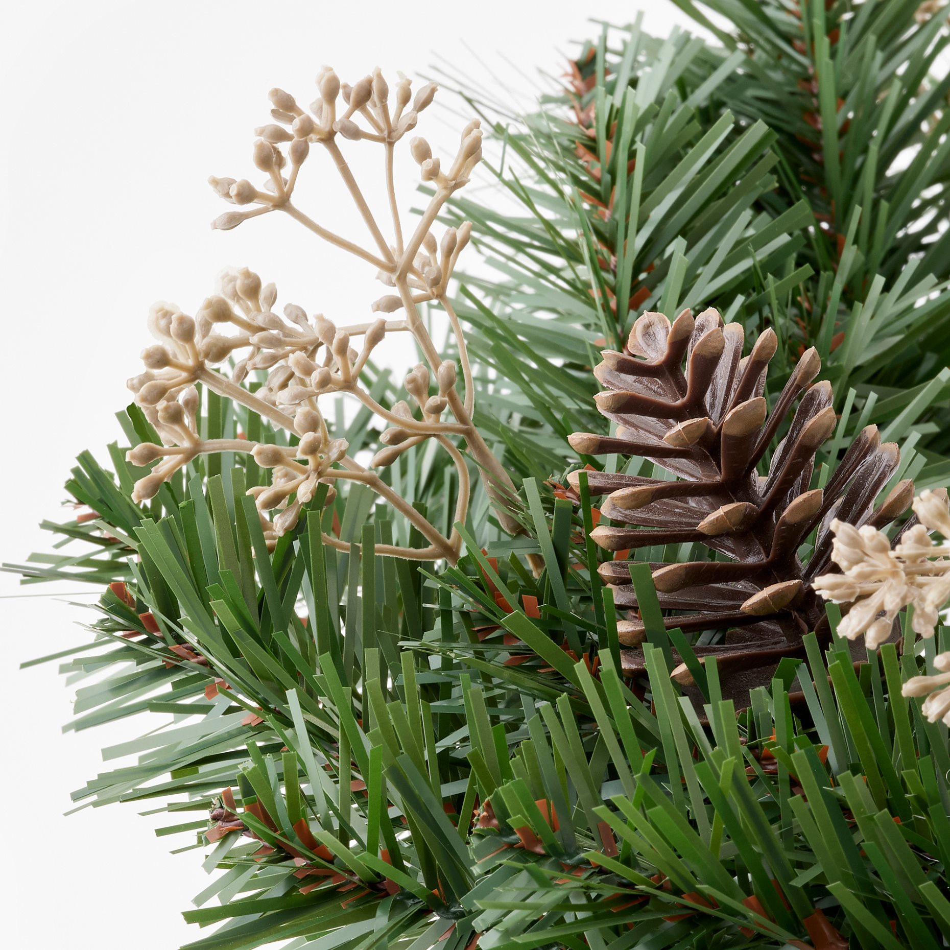 SMYCKA, artificial wreath/in/outdoor/Pine, 45 cm, 205.229.04