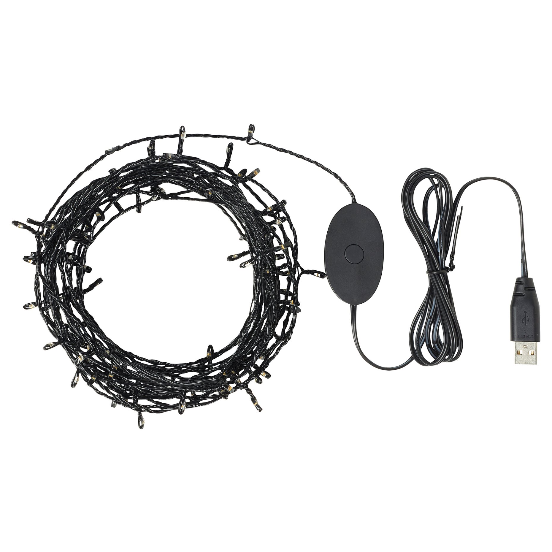 STRÅLA, αλυσίδα με ενσωματωμένο φωτισμό LED/100 λαμπτήρες, 205.325.83