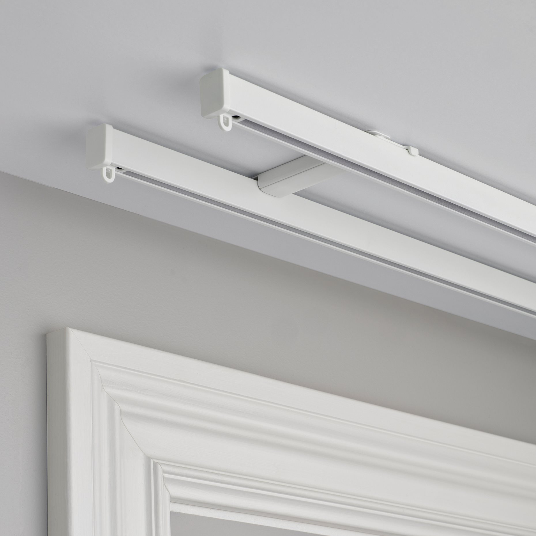 VIDGA, ceiling bracket for 2 curtain rails, 205.860.76
