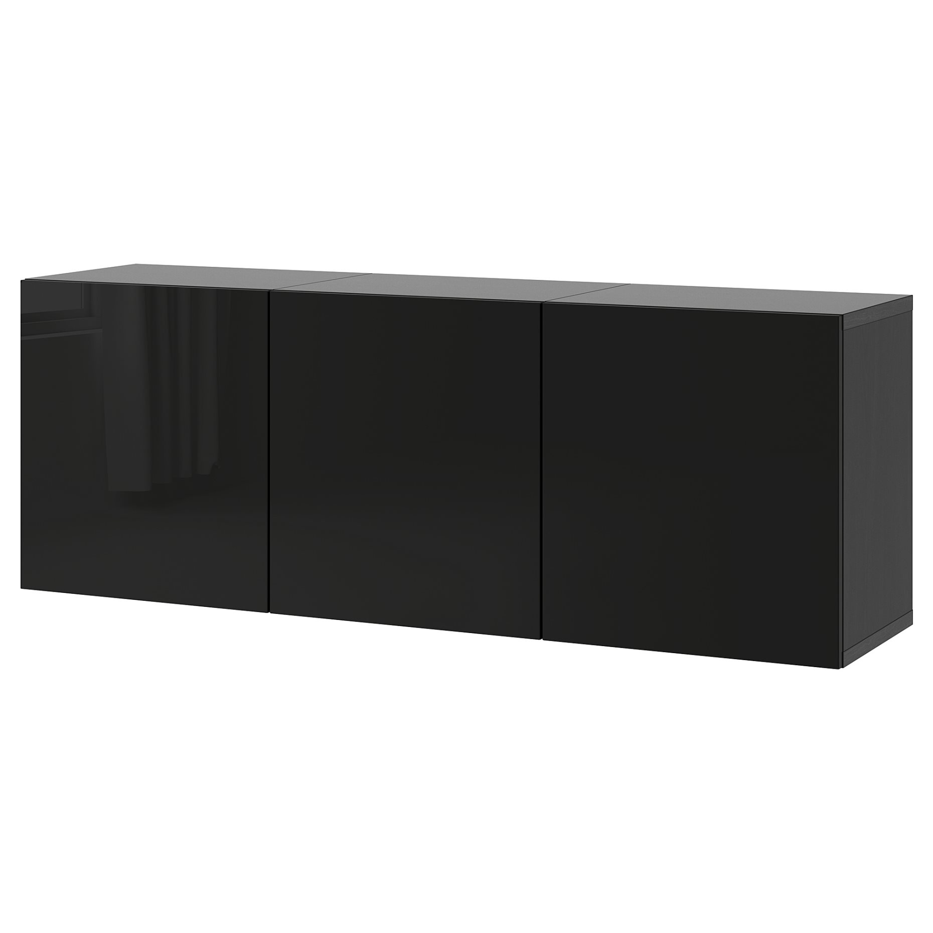 BESTÅ, wall-mounted cabinet combination, 180x42x64 cm, 294.124.68