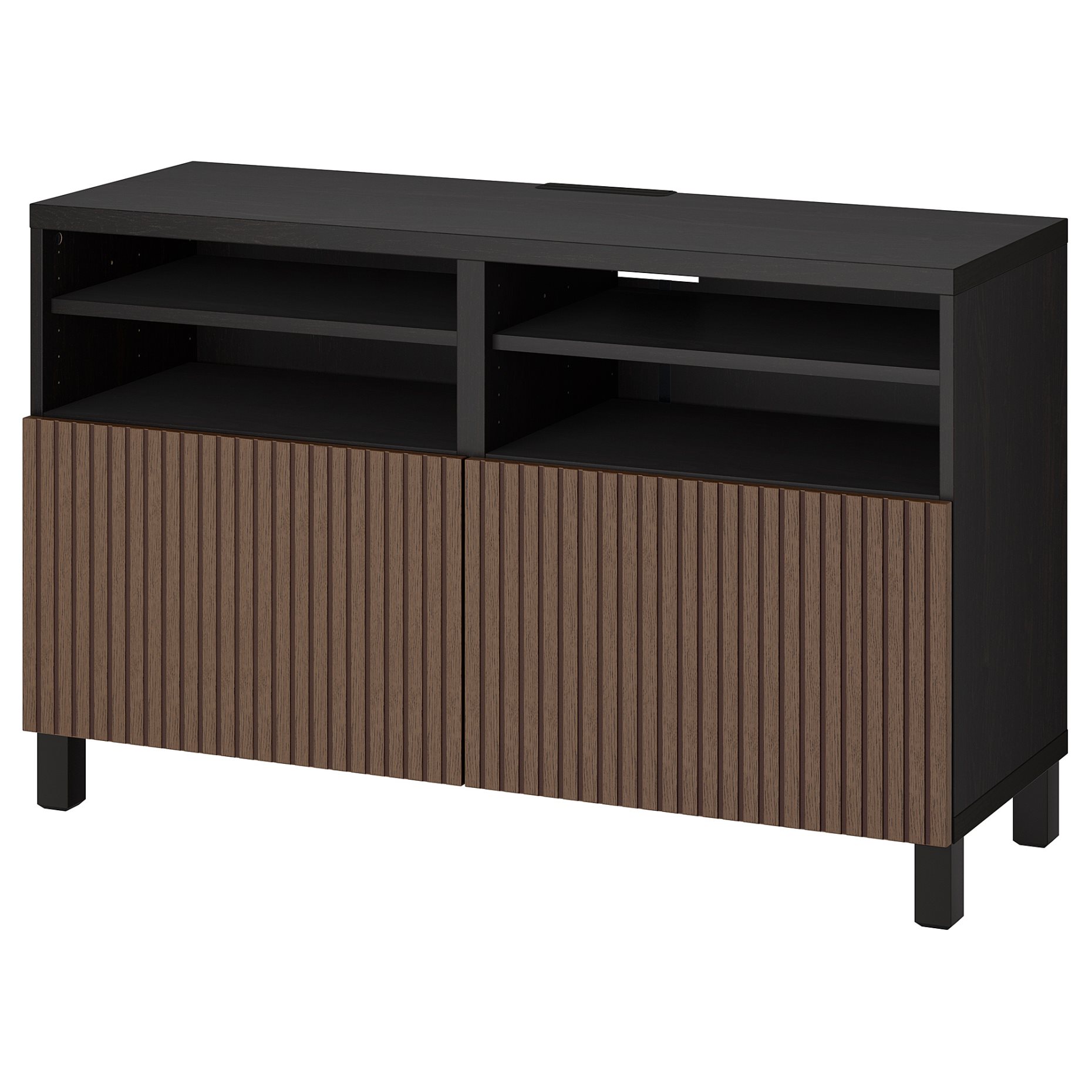 BESTÅ, TV bench with doors, 120x42x74 cm, 294.204.92