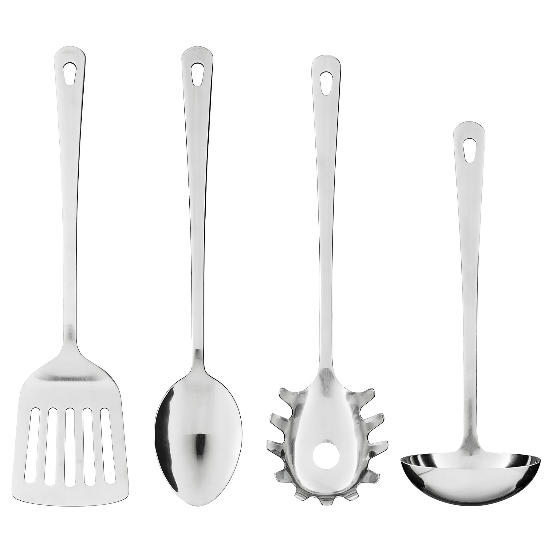 GRUNKA, 4-piece kitchen utensil set, 300.833.34