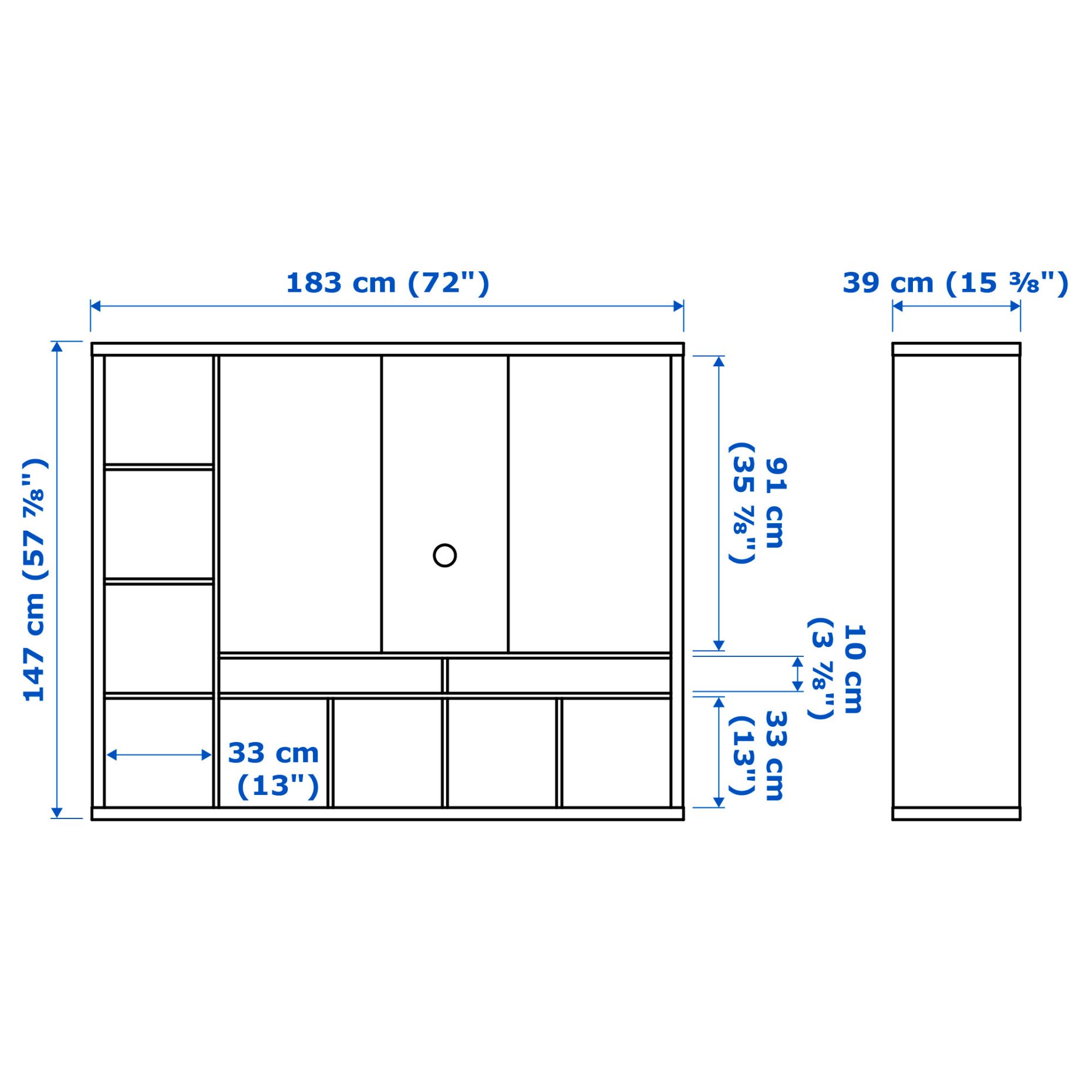 LAPPLAND, TV storage unit, 302.851.53