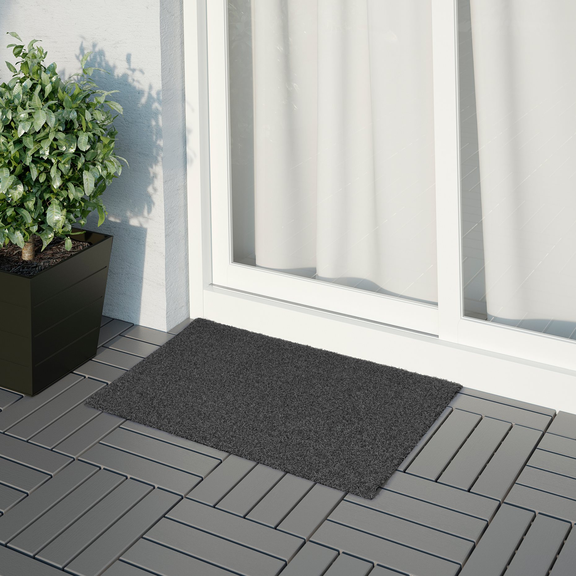 OPLEV, door mat in/outdoor, 50x80 cm, 303.089.94