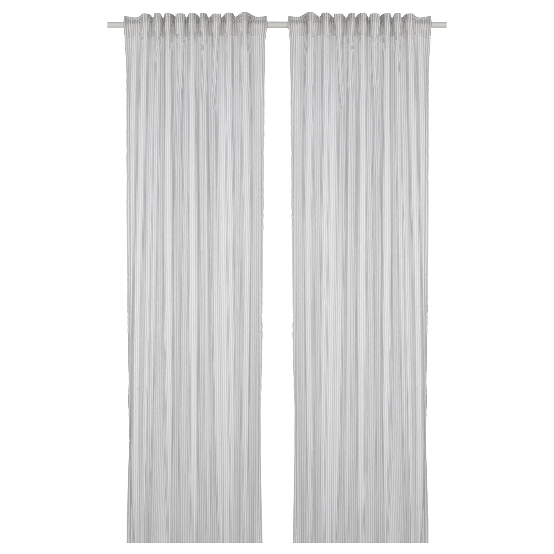 BYMOTT, curtains 120x300 cm, 1 pair, 304.666.86