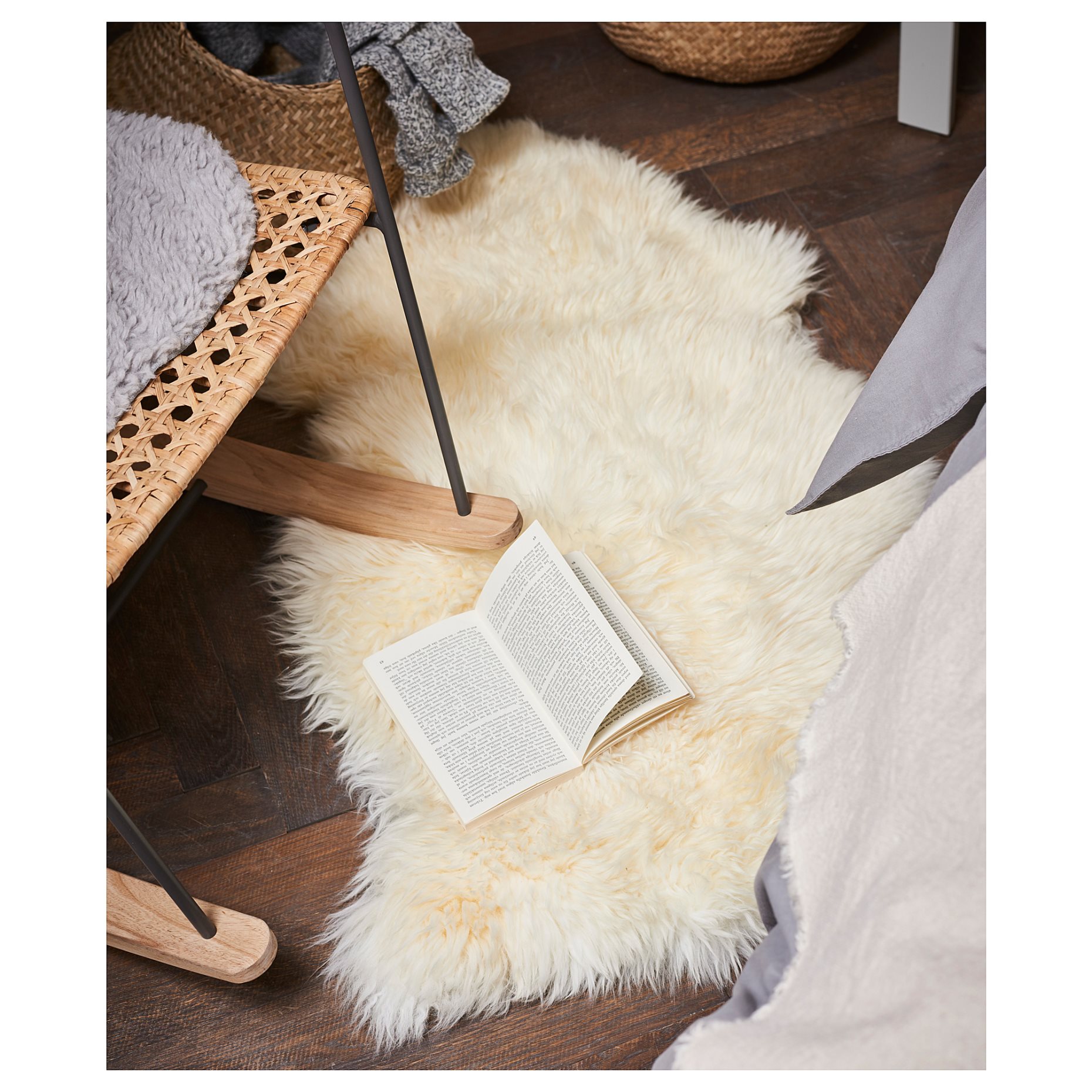 ULLERSLEV, sheepskin, 85 cm, 305.010.53