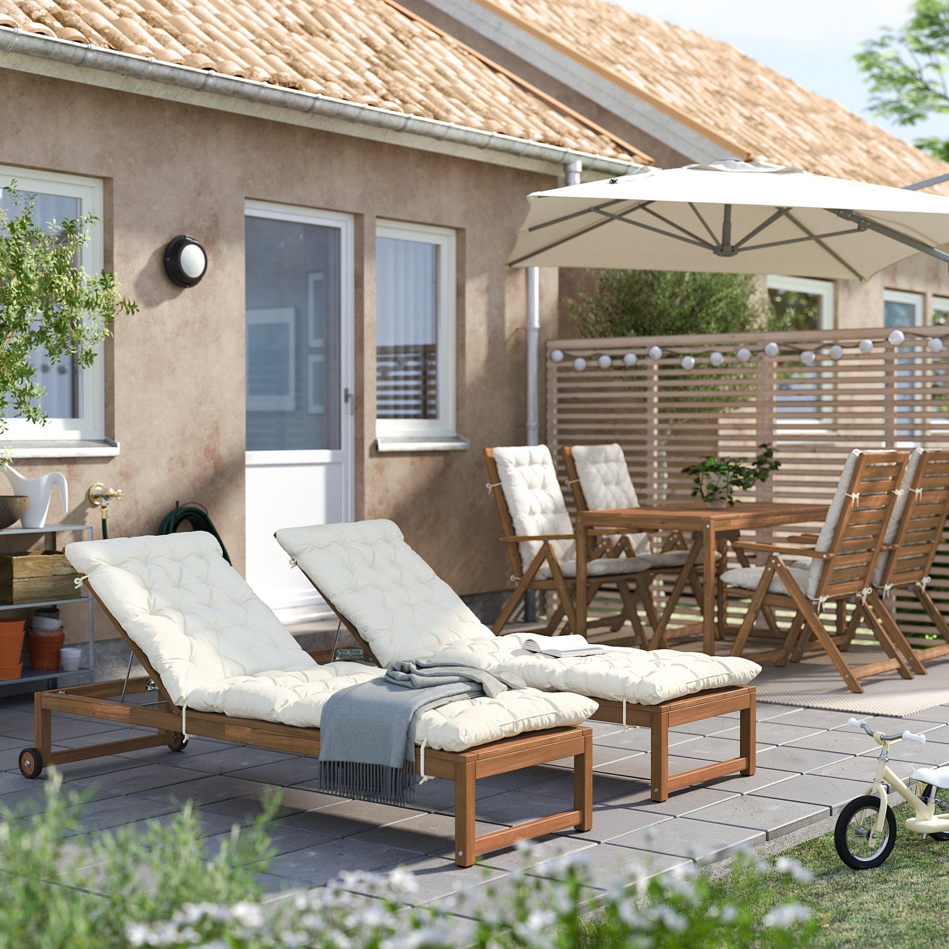 NÄMMARÖ, sun lounger, outdoor, 305.033.54