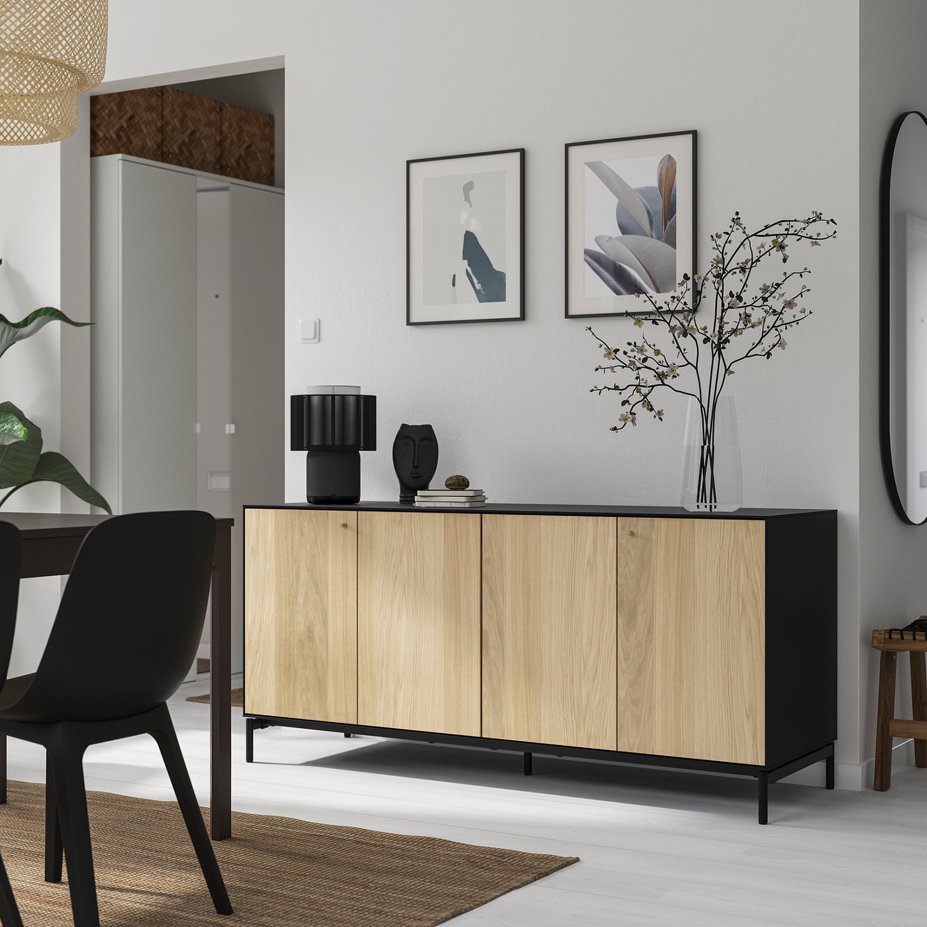 BOASTAD, sideboard, 161x75 cm, 305.070.12