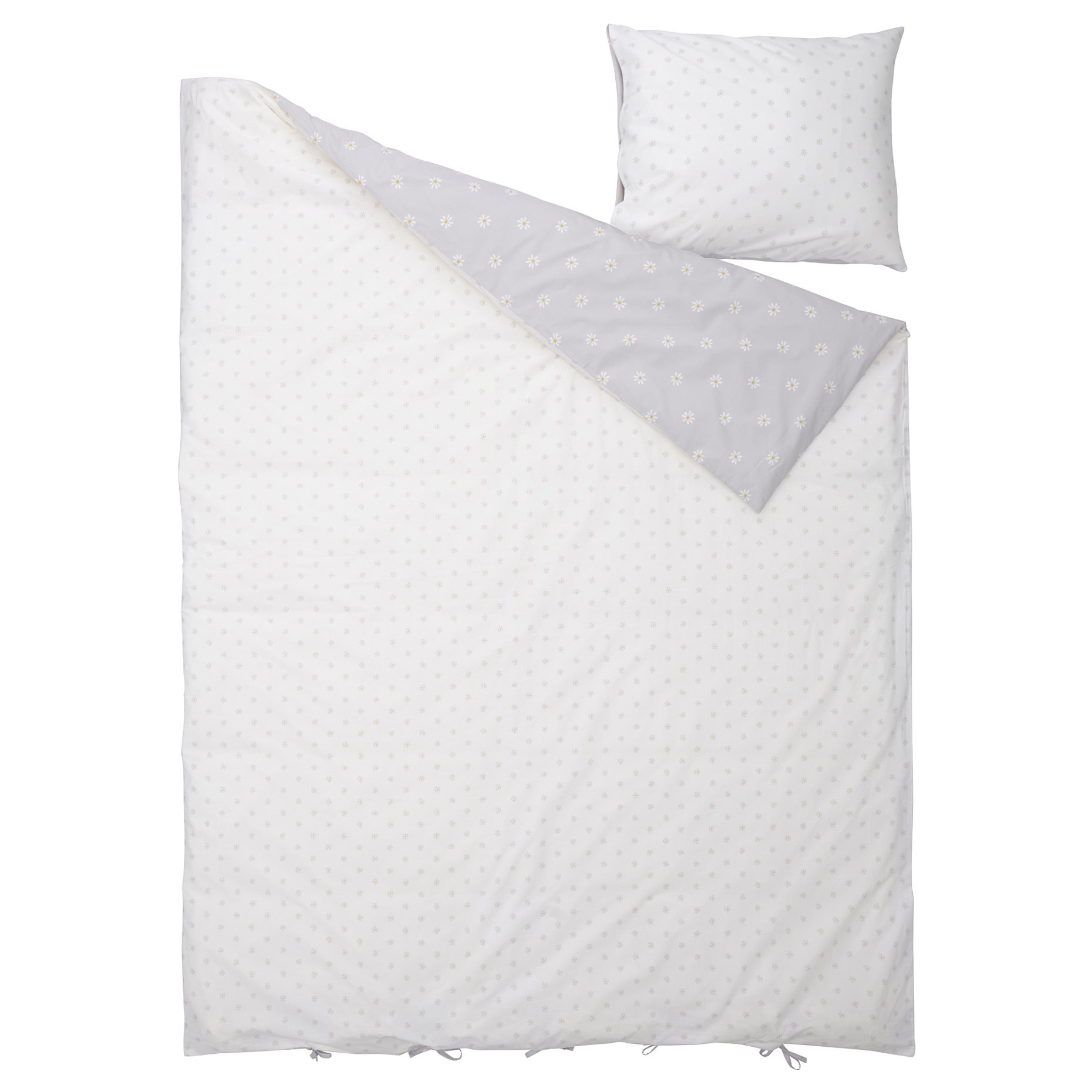 NATTSLÄNDA, duvet cover and pillowcase, 150x200/50x60 cm, 305.080.21
