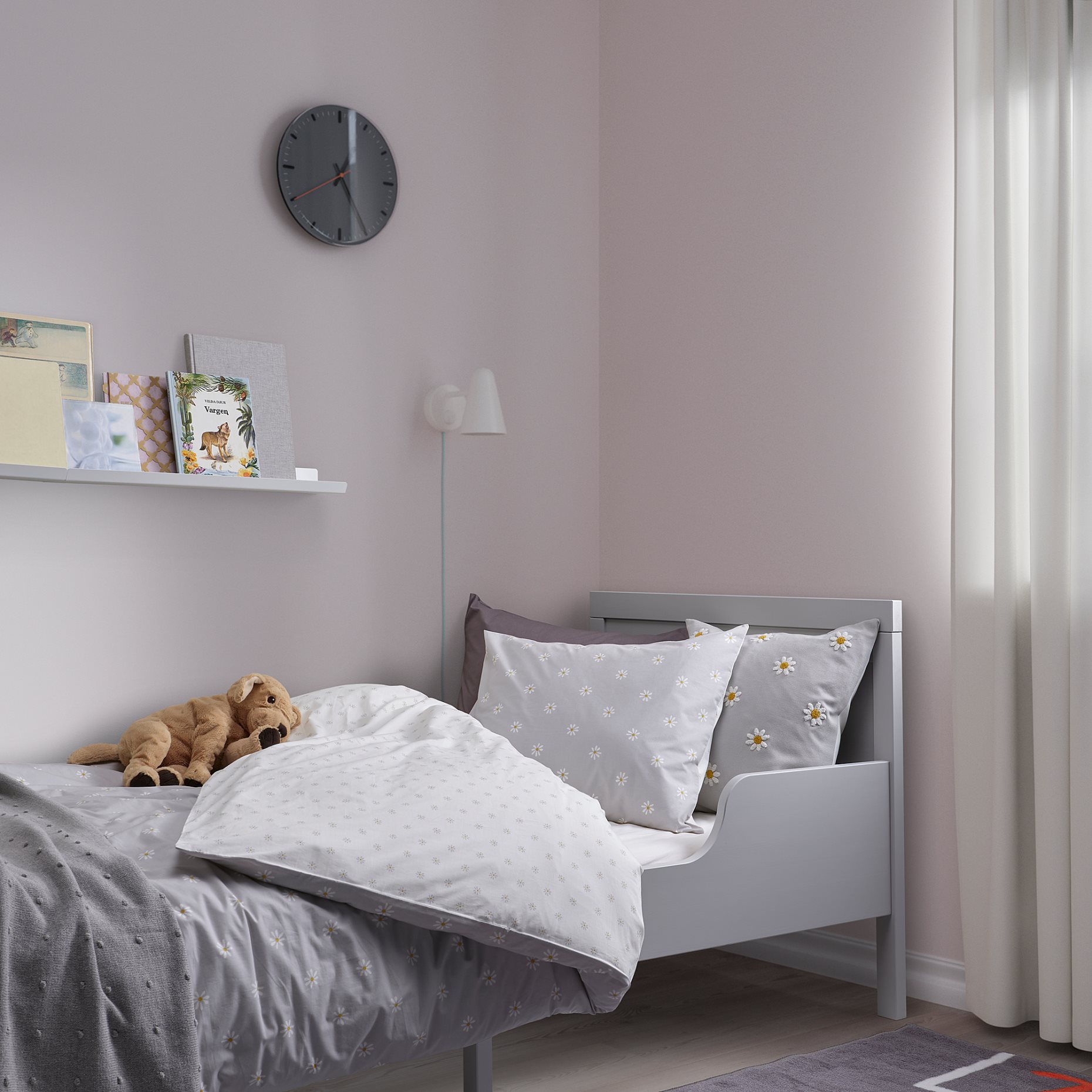 NATTSLÄNDA, duvet cover and pillowcase, 150x200/50x60 cm, 305.080.21