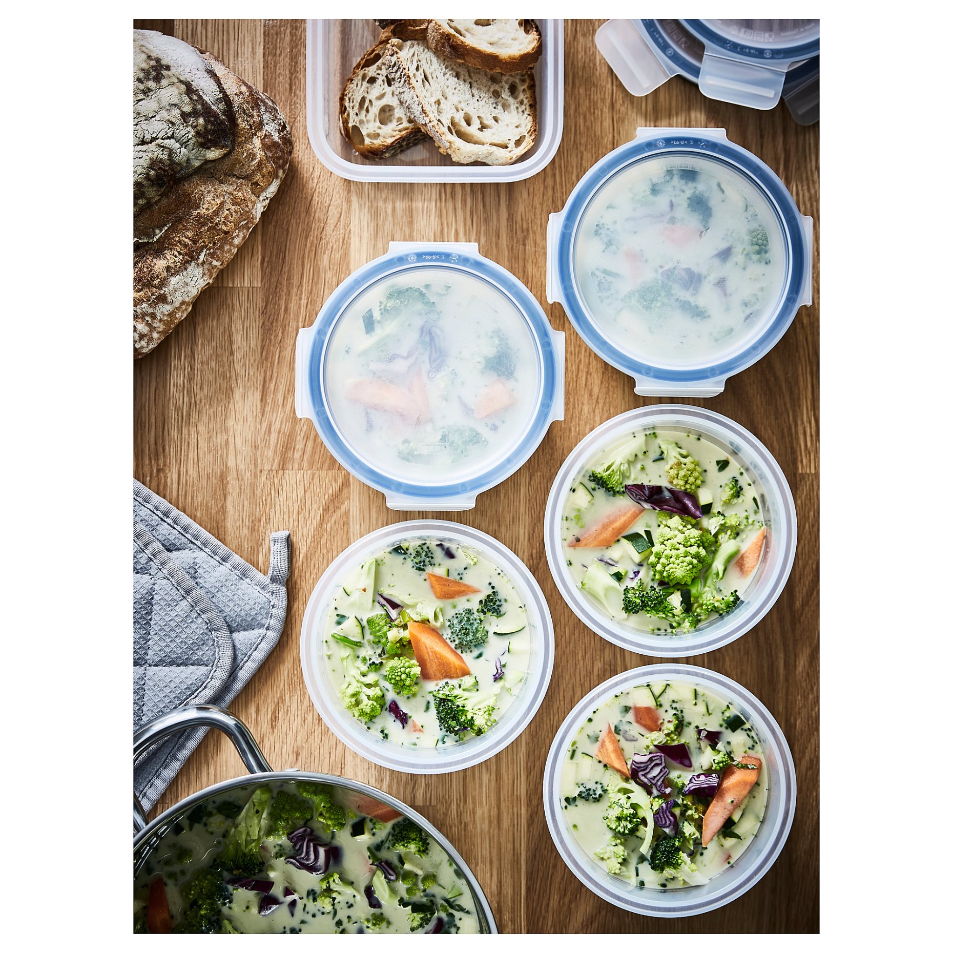 IKEA 365+, food container with lid, 392.691.01