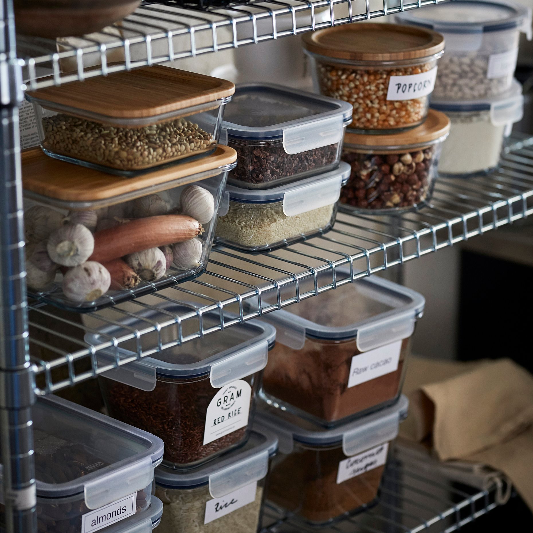 IKEA 365+, δοχείο αποθήκευσης τροφίμων με καπάκι, 392.691.20