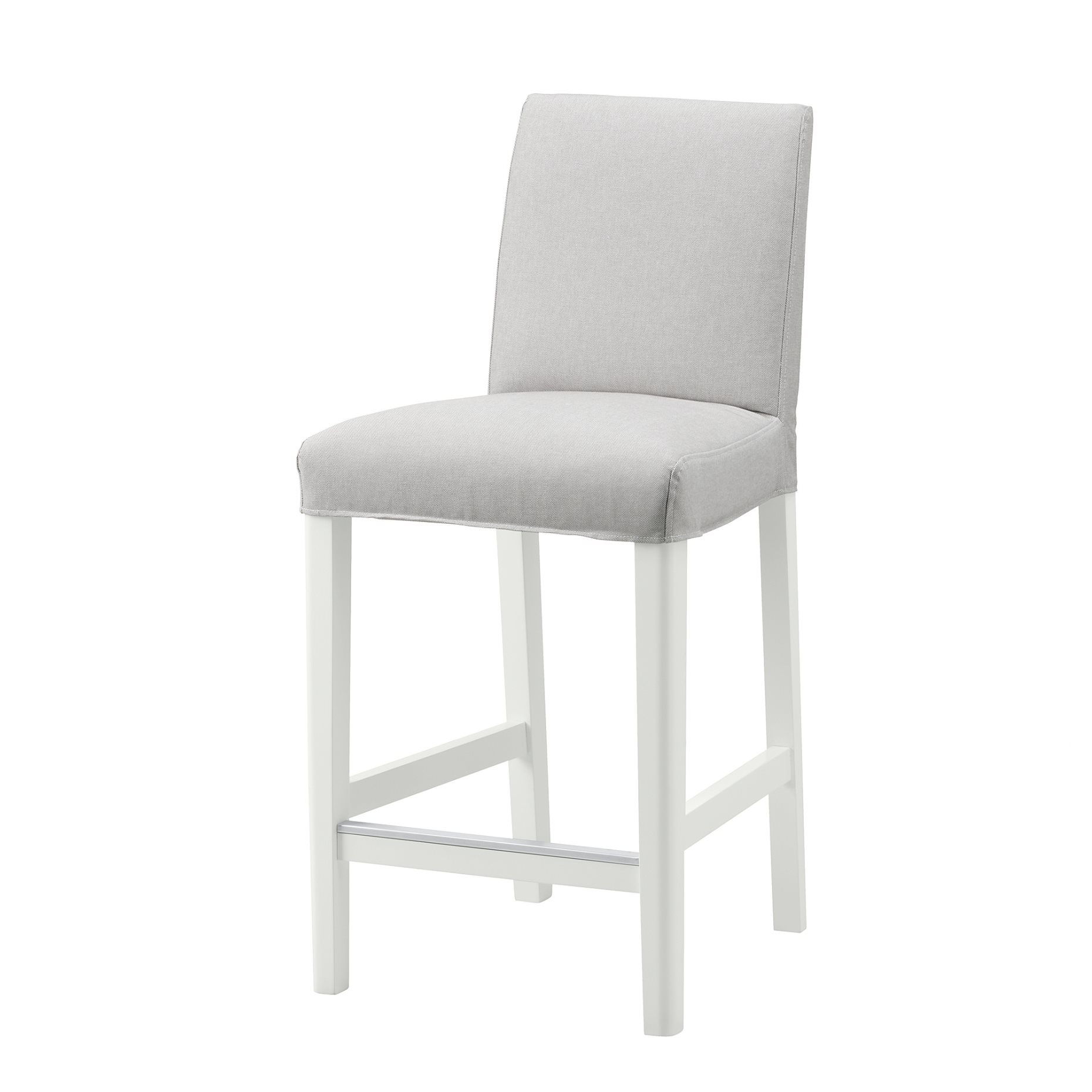 BERGMUND, bar stool with backrest, 62 cm, 393.882.03