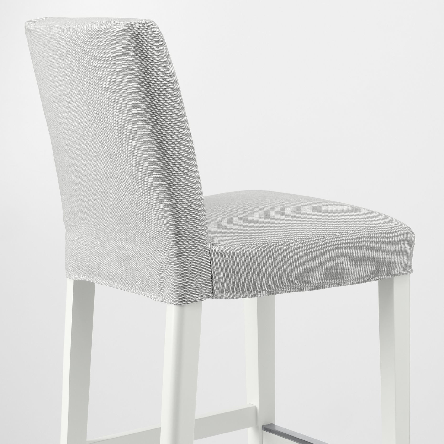 BERGMUND, σκαμπό μπαρ με πλάτη, 62 cm, 393.882.03