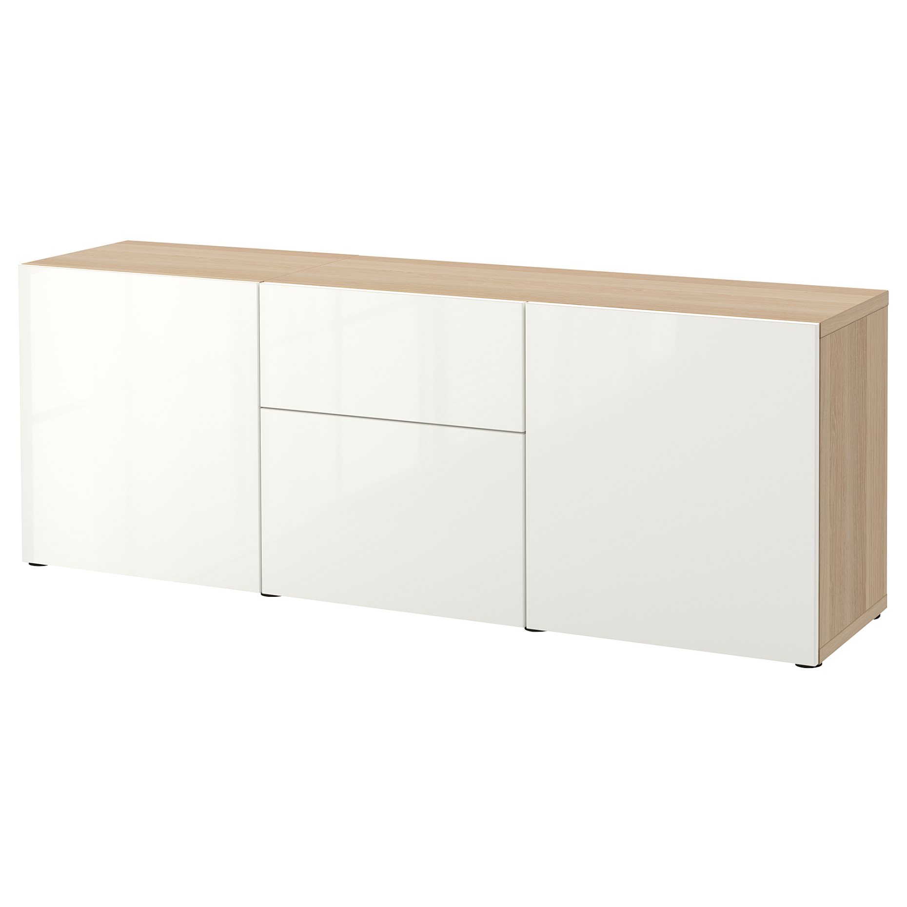 BESTÅ, storage combination with drawers, 180x42x65 cm, 394.126.70