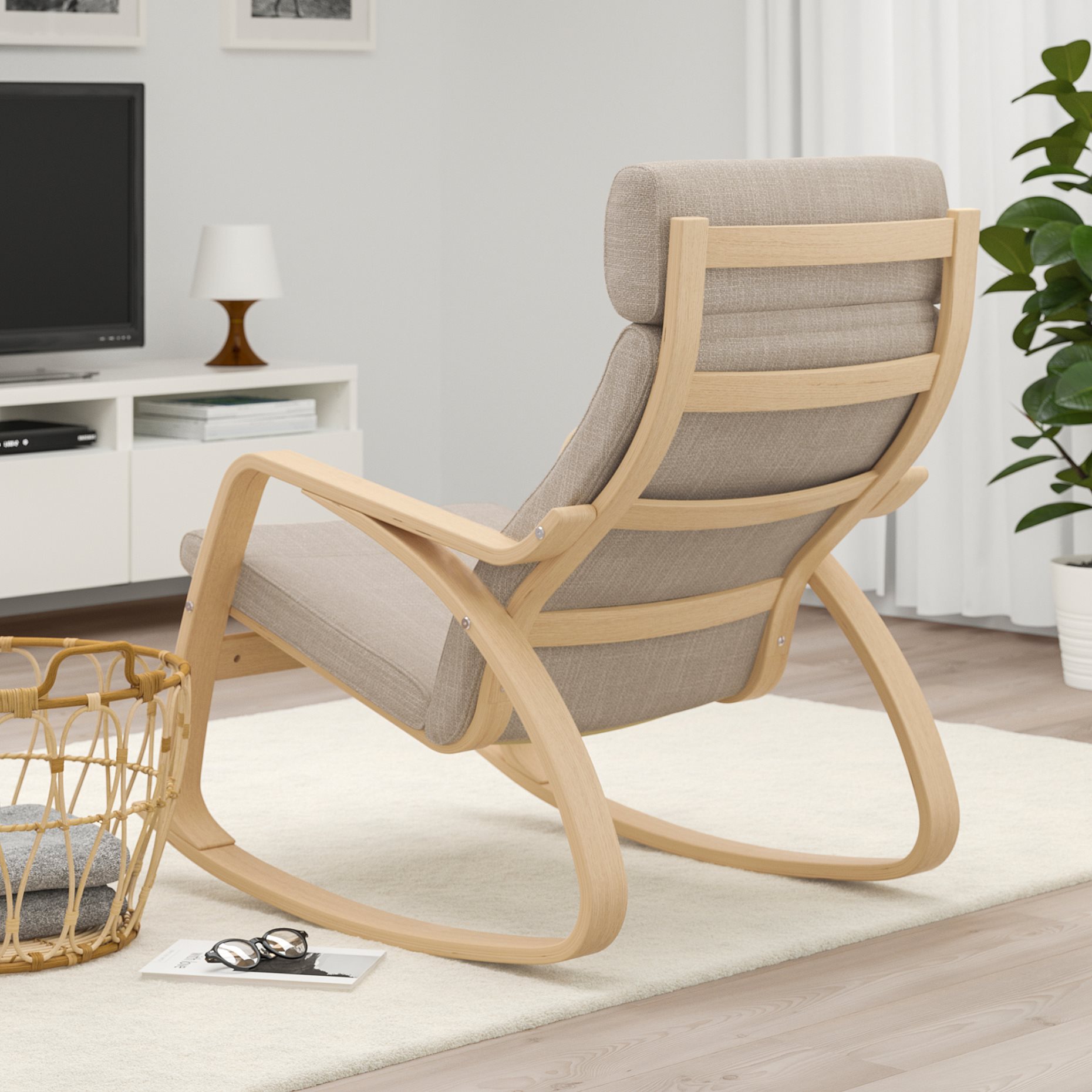 POÄNG, rocking-chair, 394.291.85