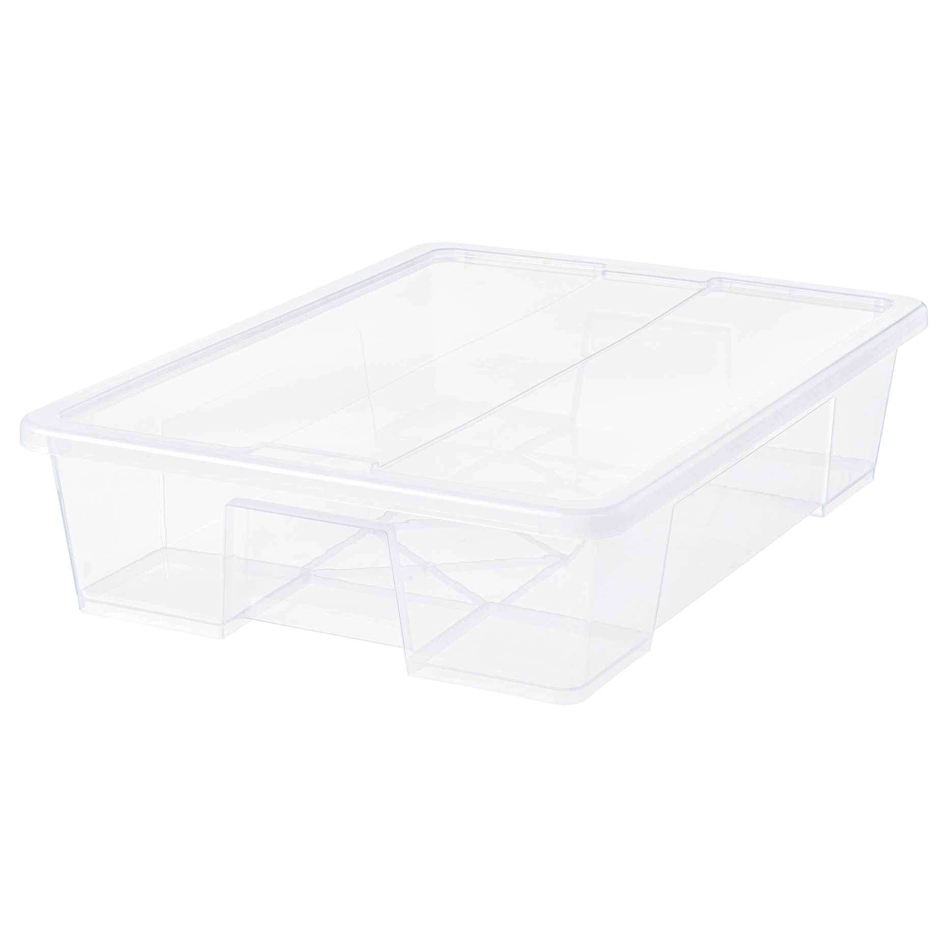 SAMLA, box with lid, 79x57x18 cm/55 l, 394.408.14