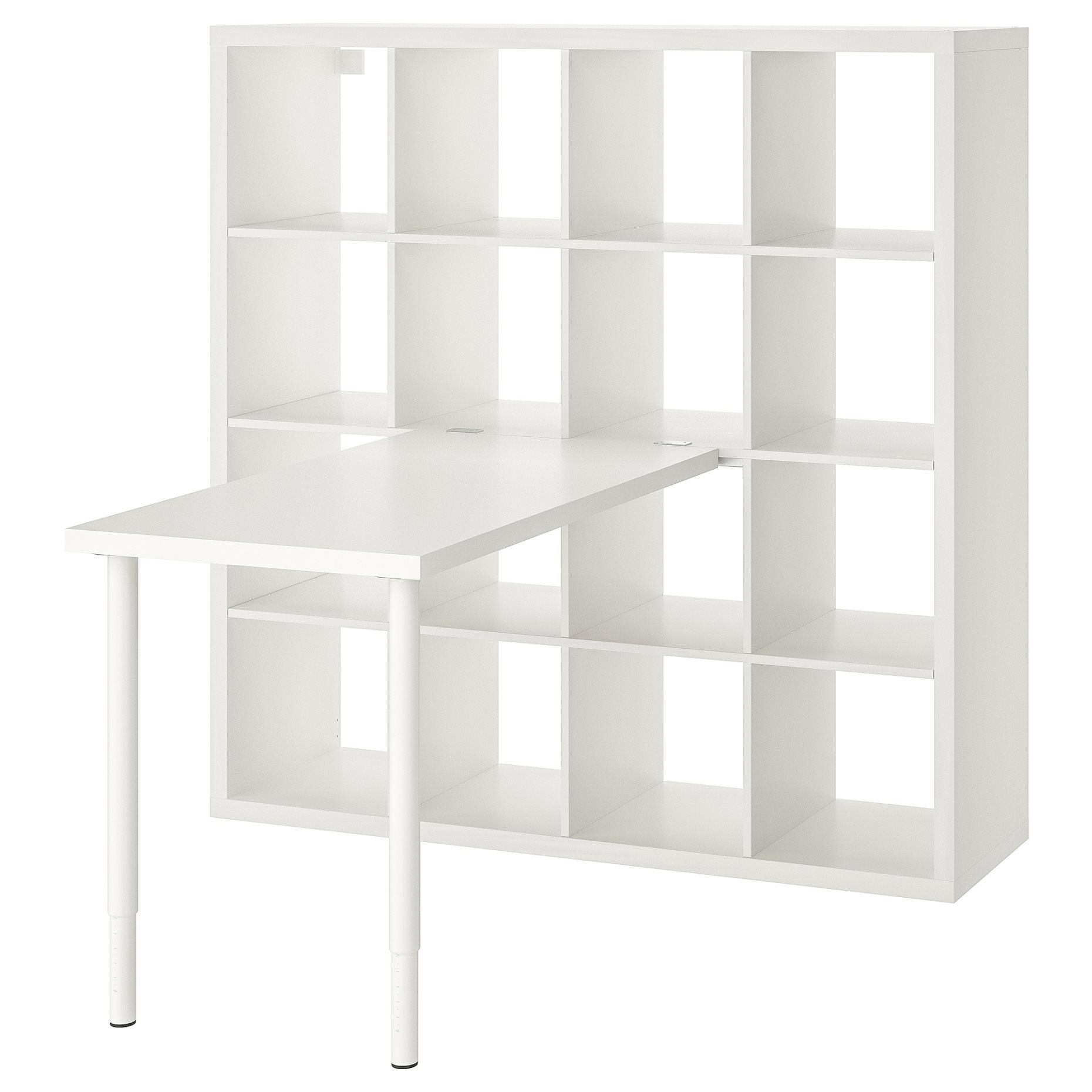 KALLAX/LINNMON, desk combination, 147x139x147 cm, 394.816.92