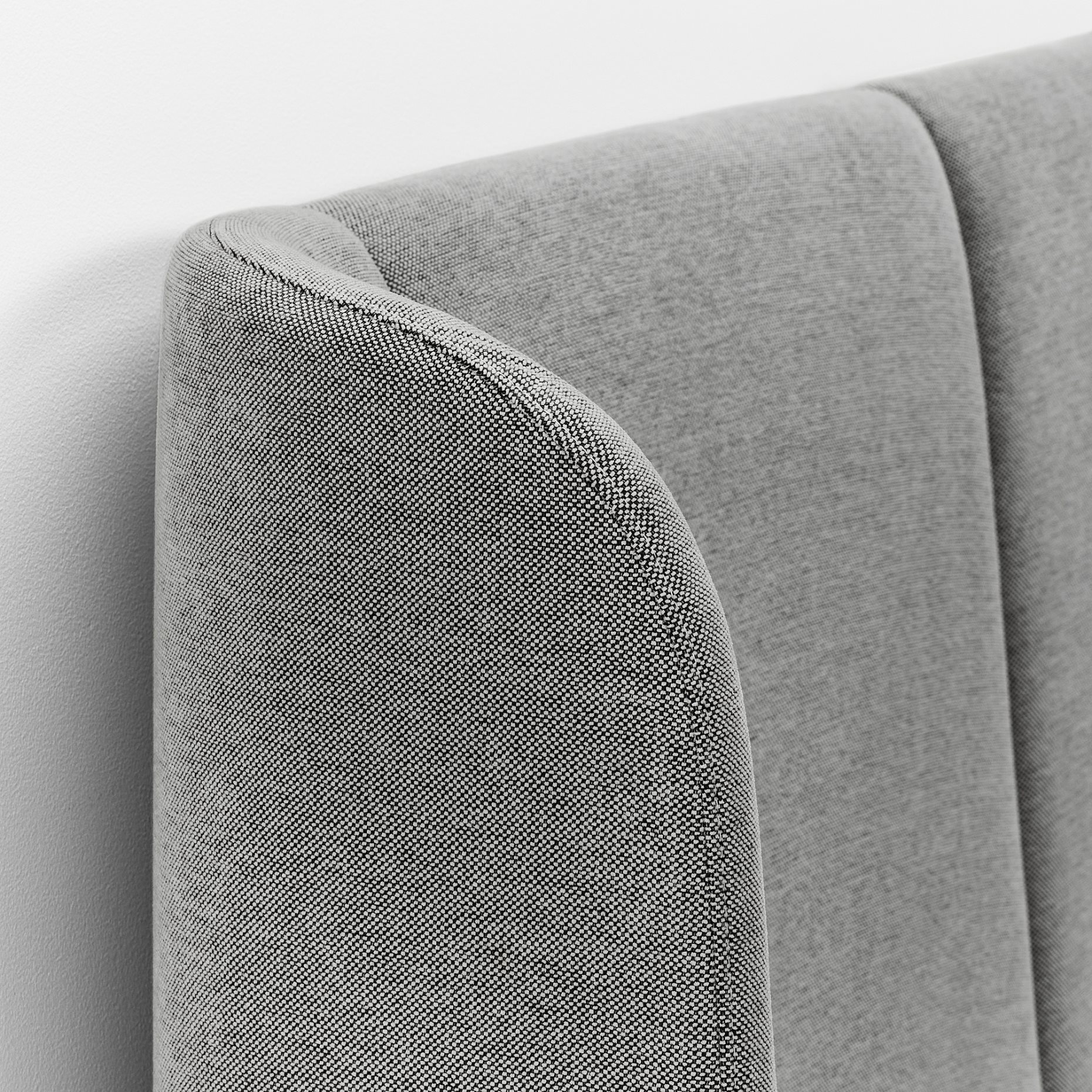 TUFJORD, upholstered bed frame, 140x200 cm, 395.553.72