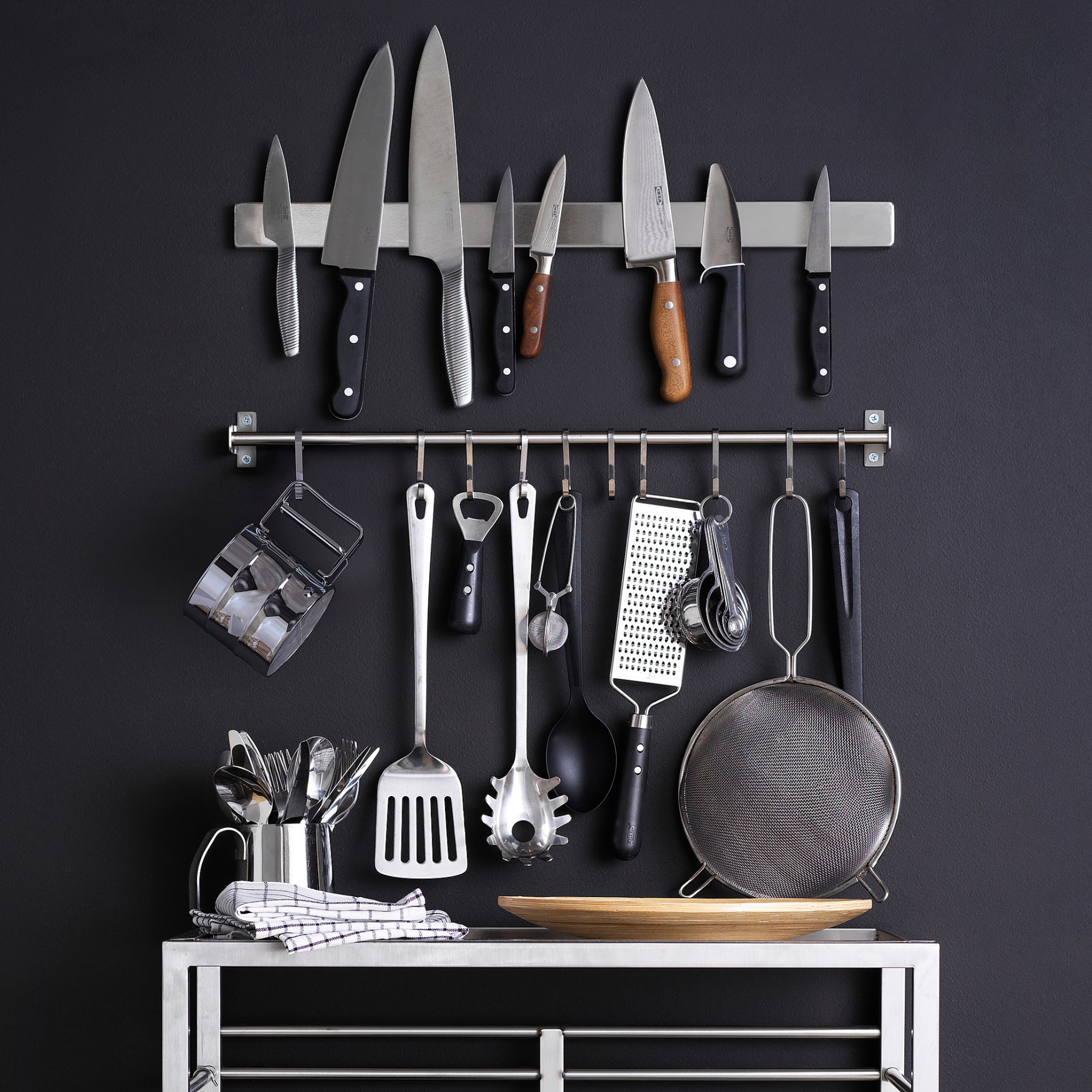 KUNGSFORS, magnetic knife rack, 403.349.21