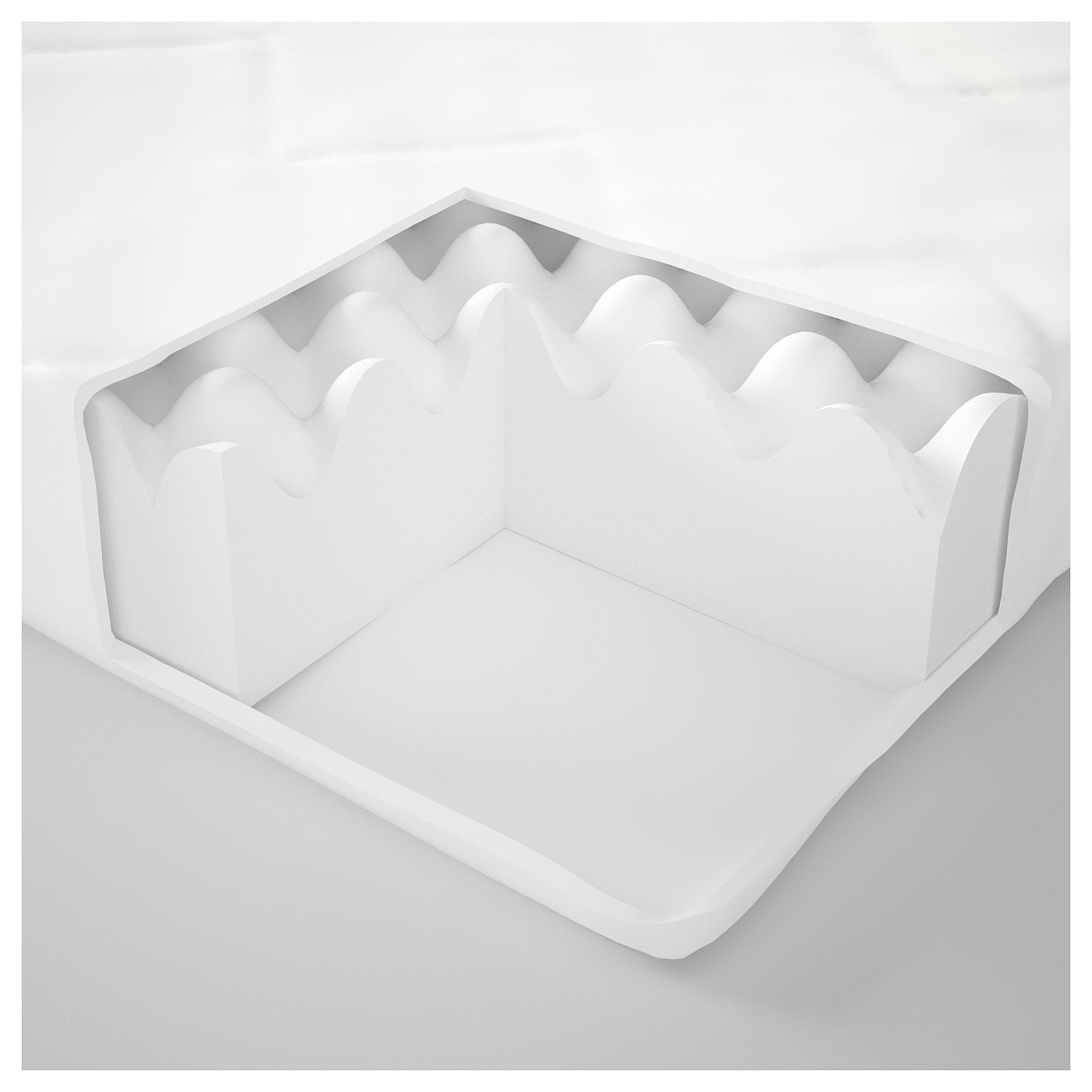 VIMSIG, foam mattress for extendable bed, 403.393.82