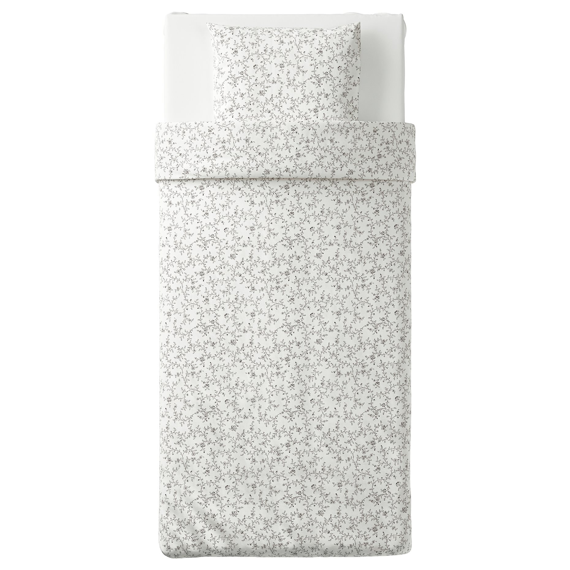 KOPPARRANKA, quilt cover and pillowcase, 150x200/50x60 cm, 404.496.82