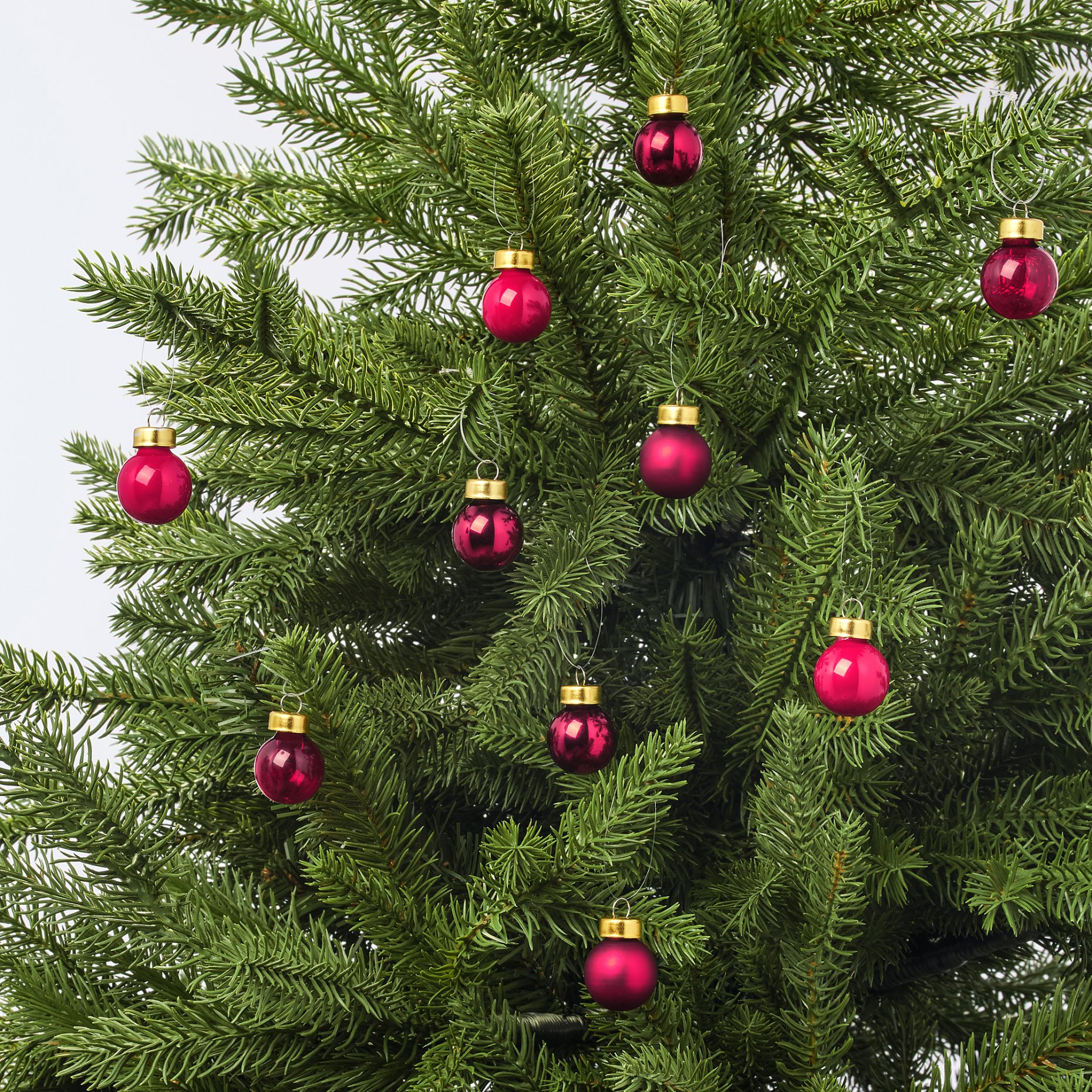 VINTERFINT, decoration bauble/glass/25 pack, 2 cm, 405.242.14