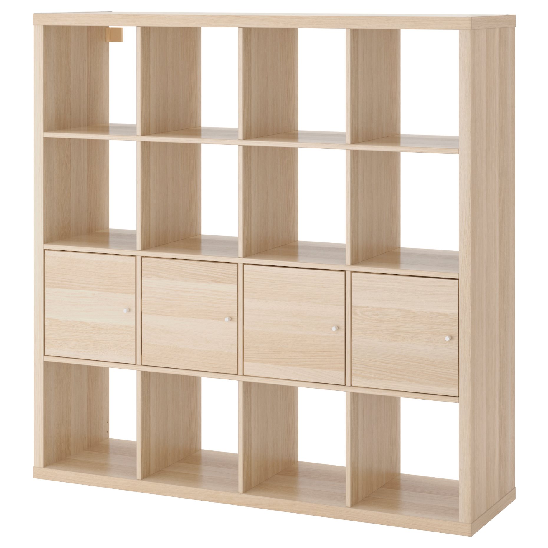 KALLAX, shelving unit with 4 inserts, 491.974.20