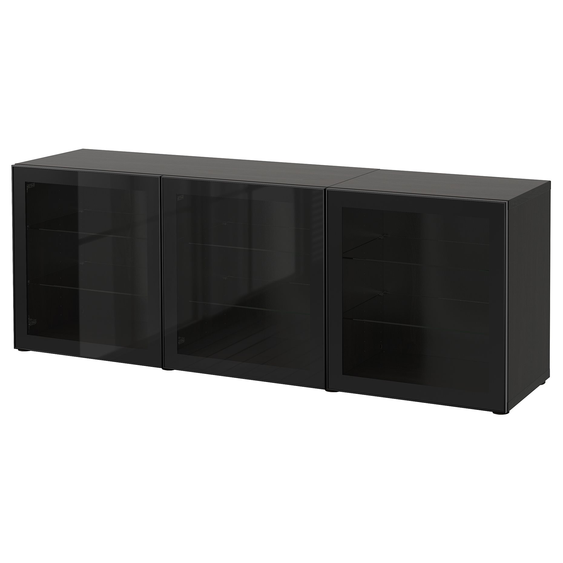 BESTÅ, storage combination with doors, 180x42x65 cm, 493.250.69
