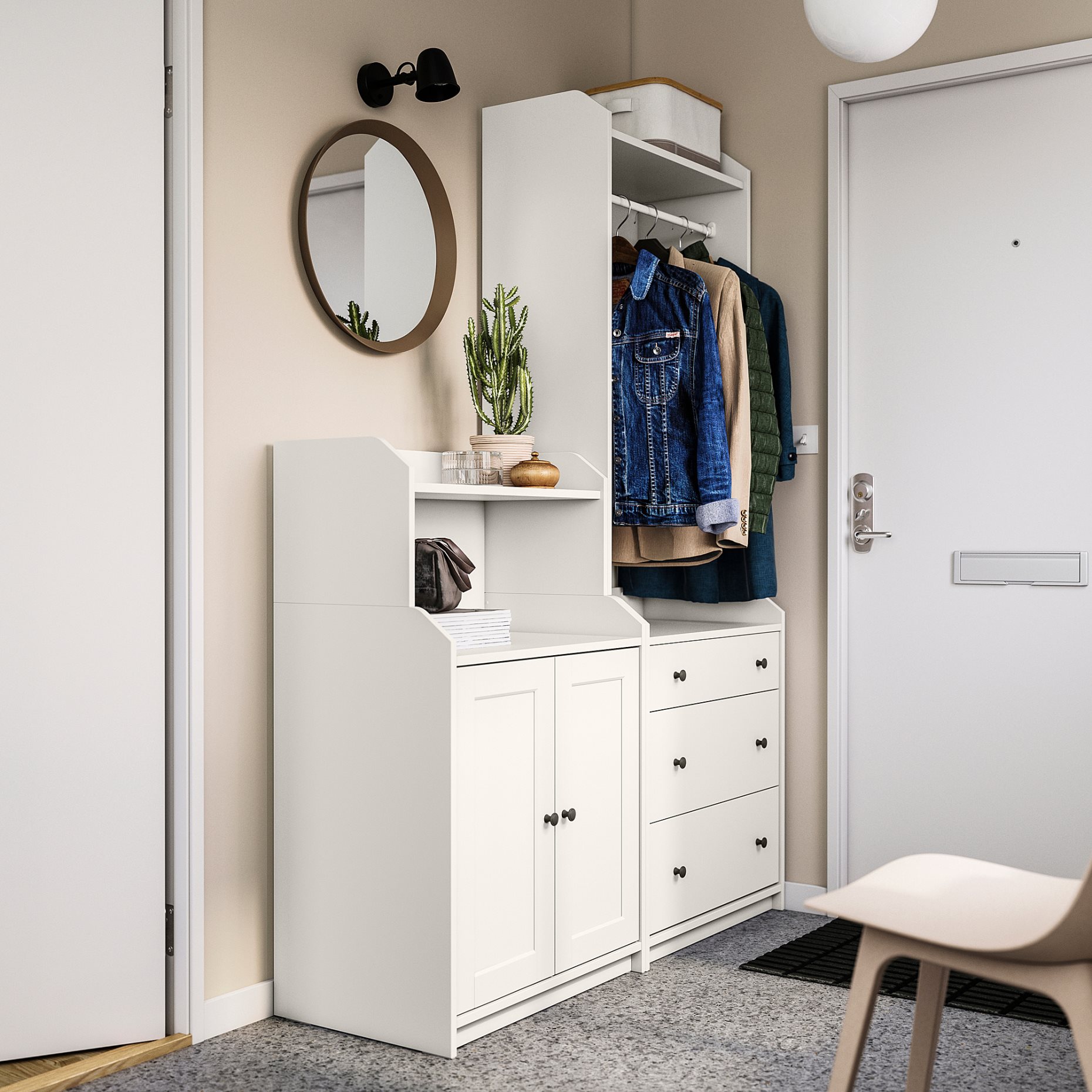 HAUGA, storage combination, 493.886.36