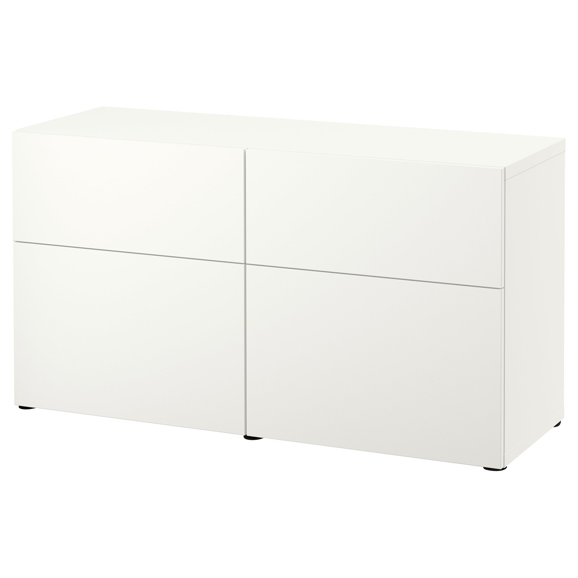 BESTÅ, storage combination with doors/drawers push-open, 120x42x65 cm, 494.126.36