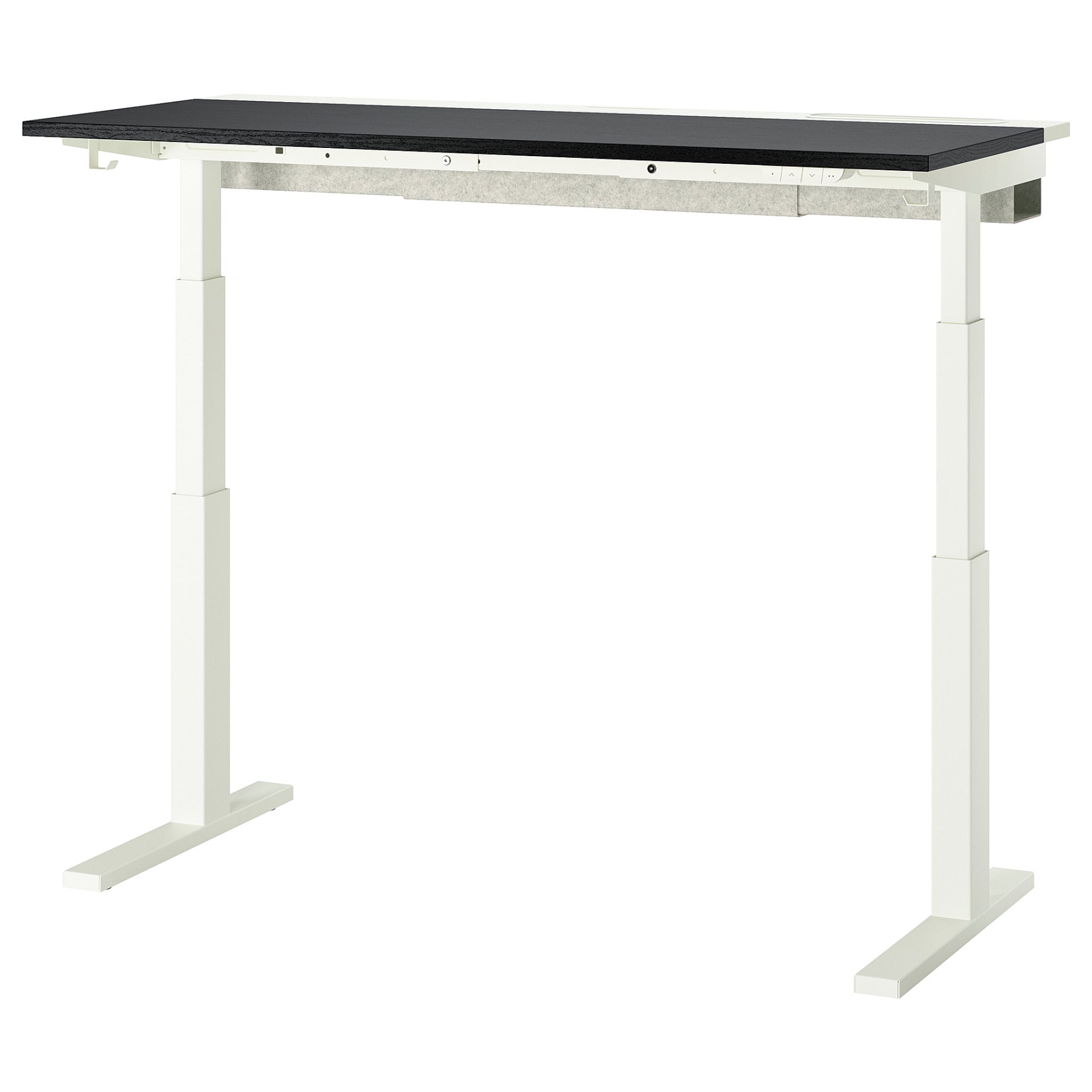 MITTZON, desk sit/stand/electric, 140x60 cm, 495.282.84