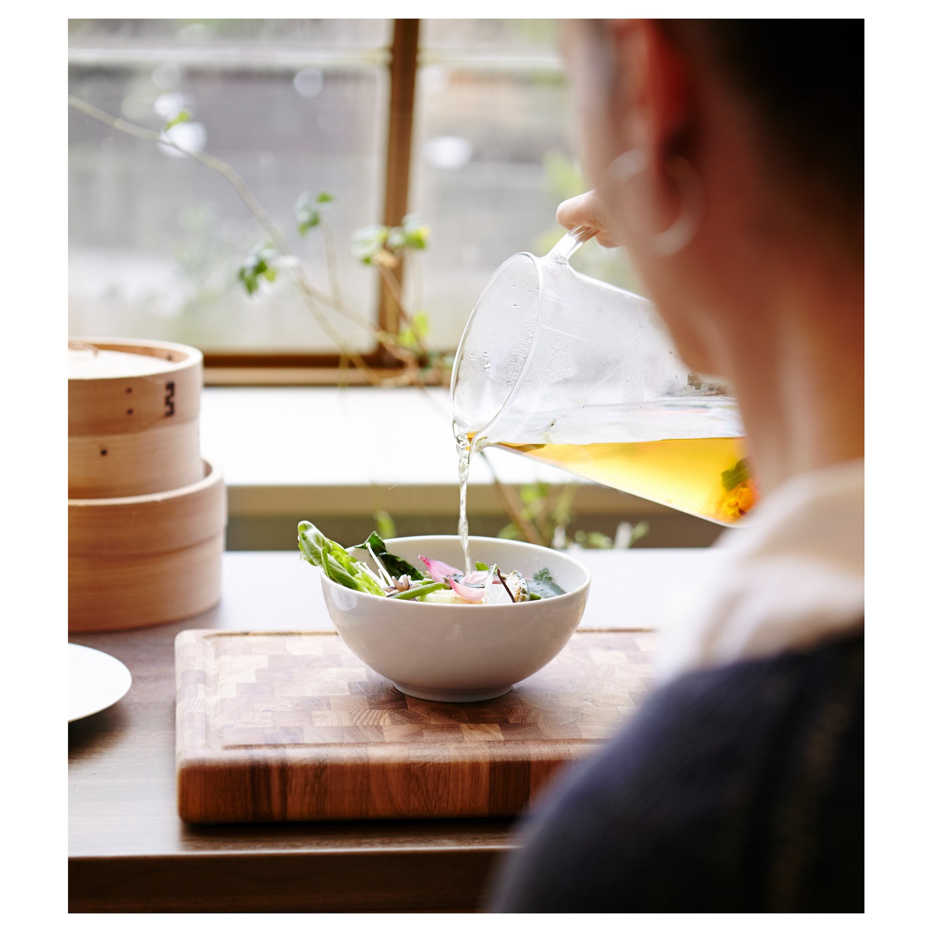 IKEA 365+, κανάτα με καπάκι διαφανές γυαλί, 502.797.21