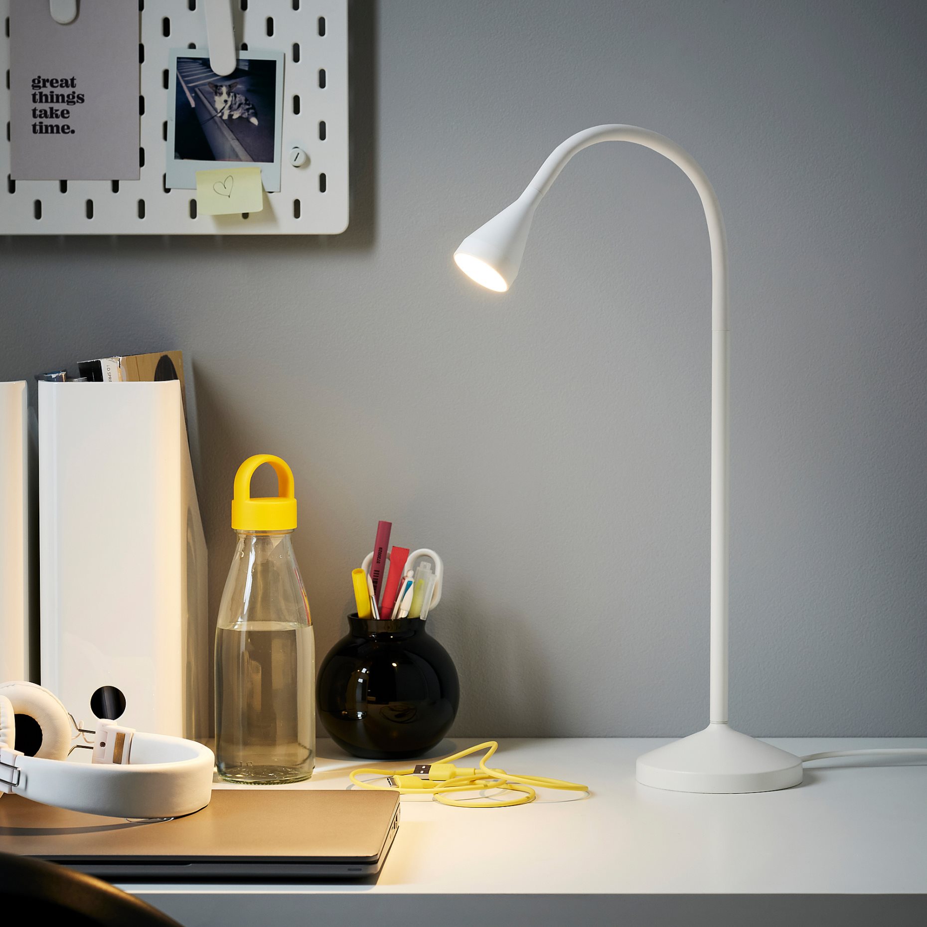 NÄVLINGE, work lamp  with built-in LED light source, 504.049.18