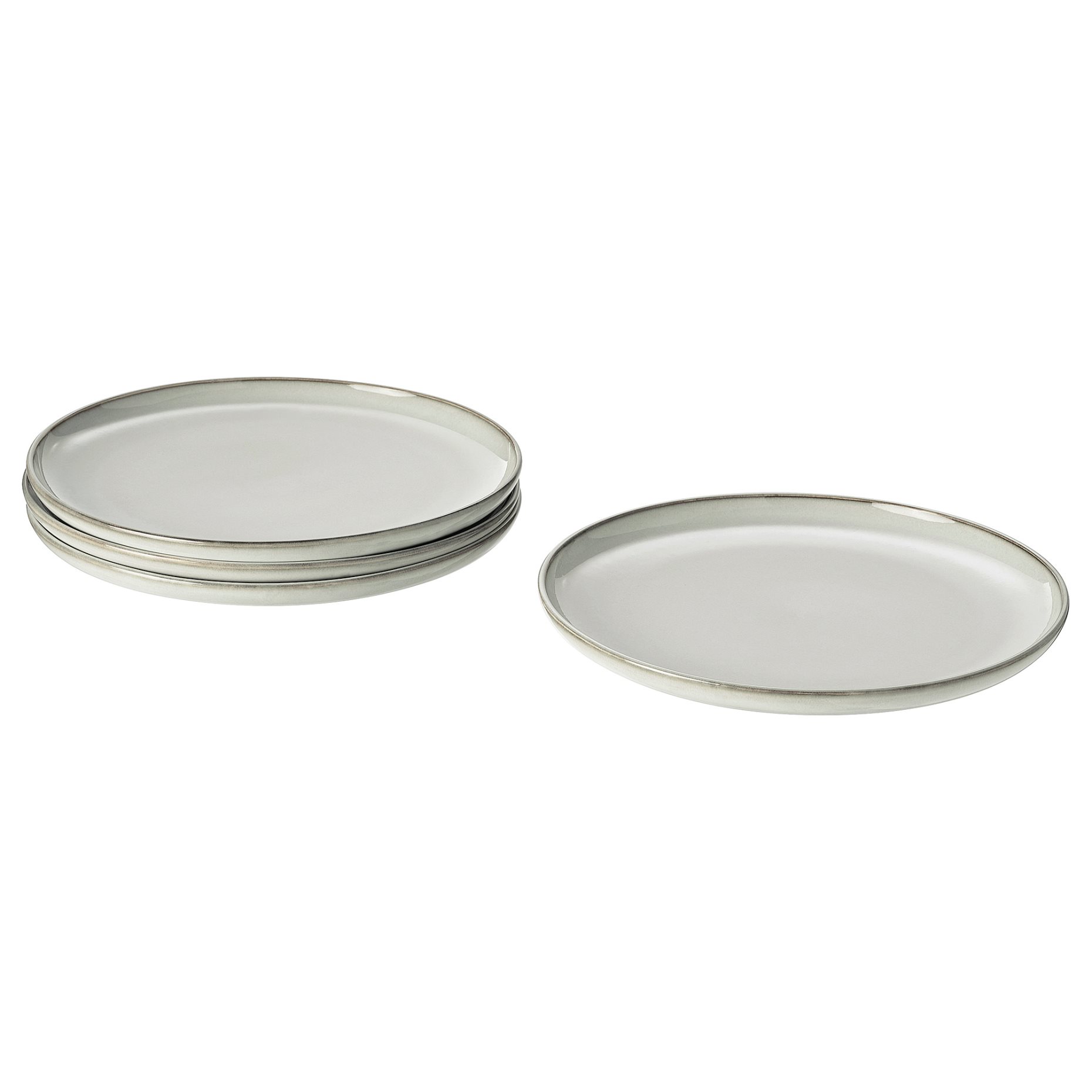 GLADELIG, plate, 4 pack, 504.571.48