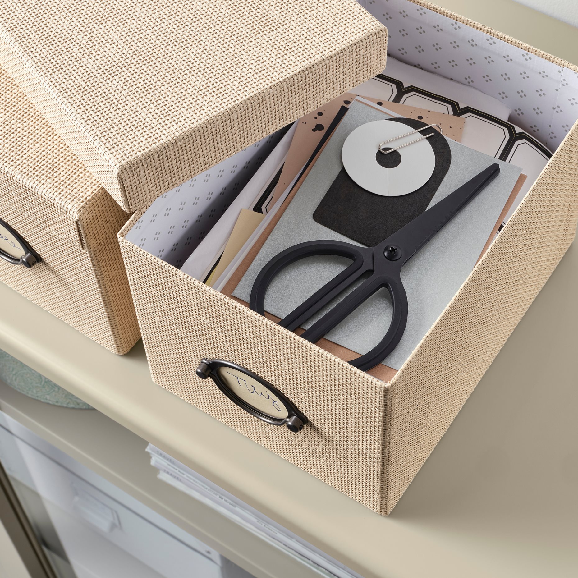 KVARNVIK, storage box with lid, 504.668.69