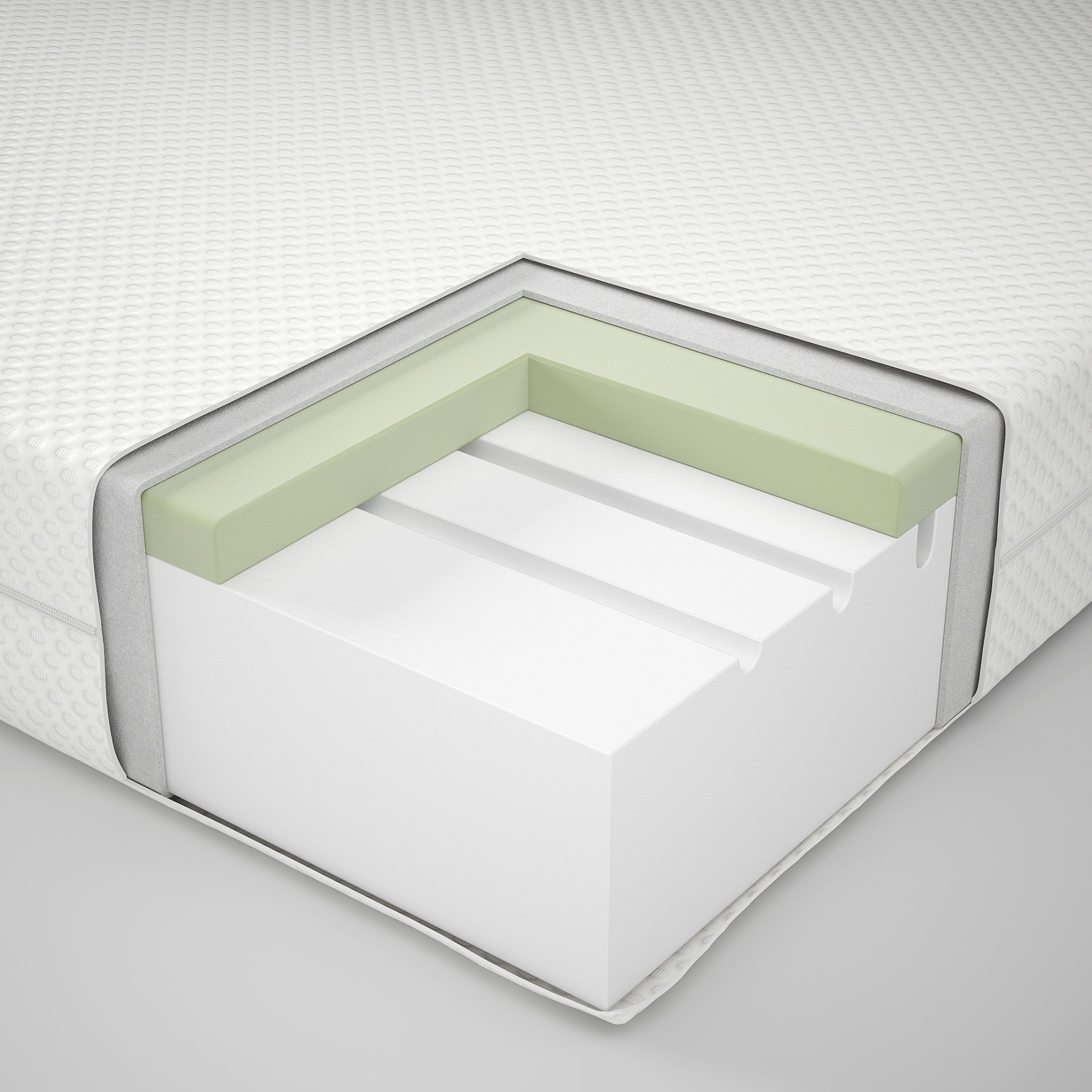 ÅBYGDA, στρώμα αφρού/μέτριο, 90x200 cm, 504.814.88