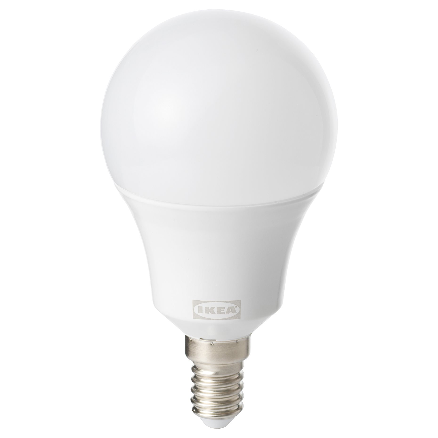 TRÅDFRI, LED bulb E14 470 lumen wireless dimmable white spectrum/globe, 504.867.87
